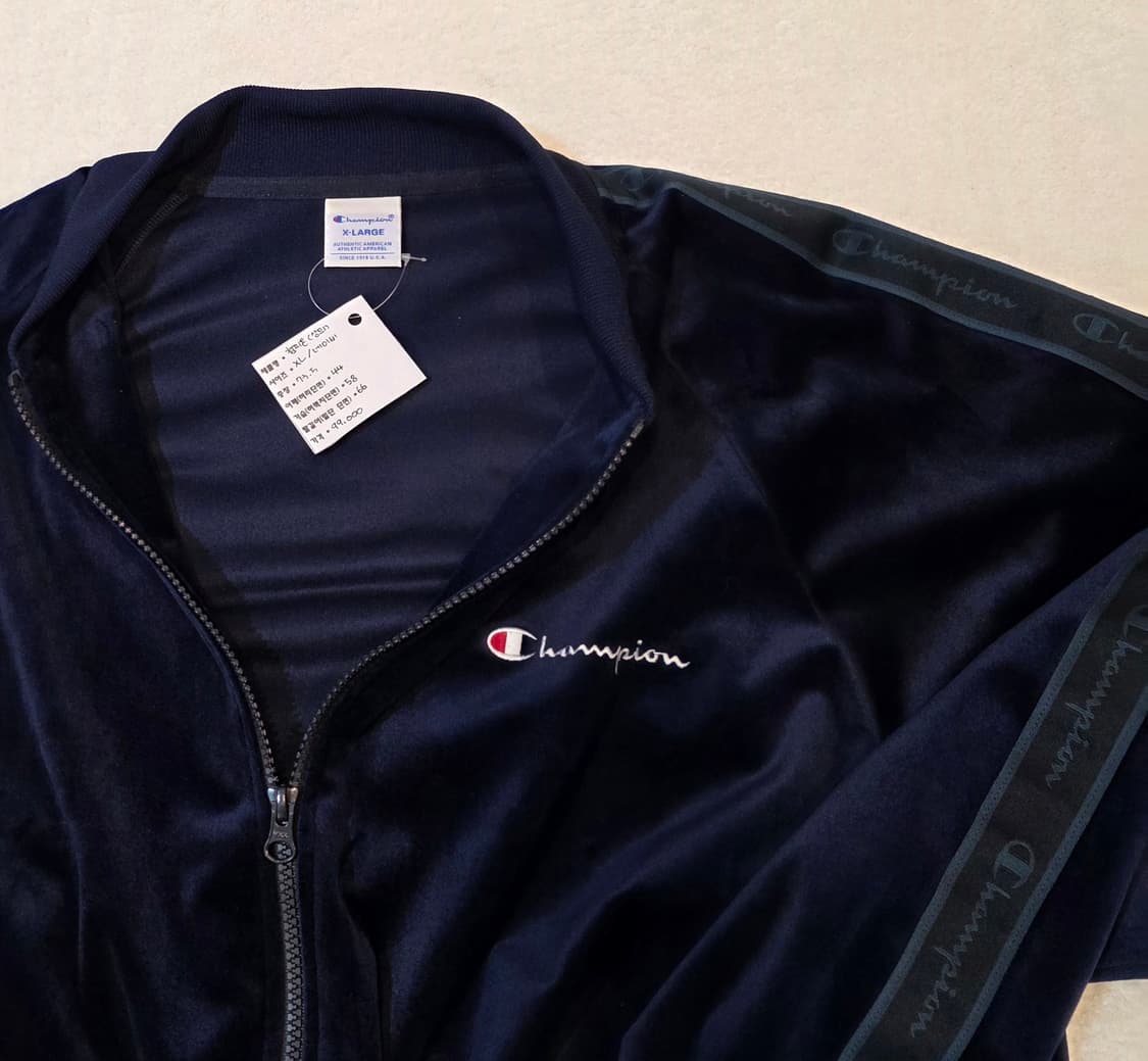 CHAMPION 챔피온 츄리닝세트 (벨벳&실크) 상품이미지5