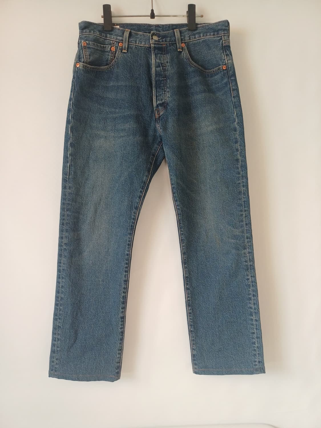 [W32] 리바이스 프리미엄 501 93 스트레이트 (중청) 상품이미지1