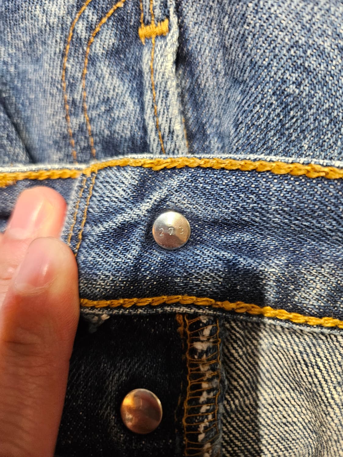 리바이스 501 빈티지 데님 팬츠 상품이미지5