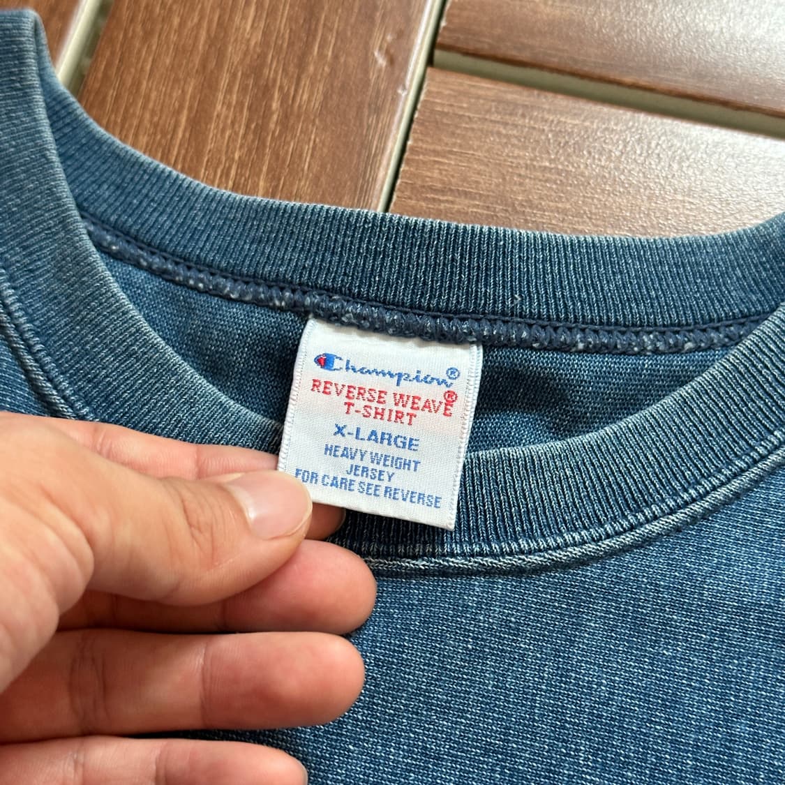 Champion reverseweave pocket 1/2 tee 상품이미지5