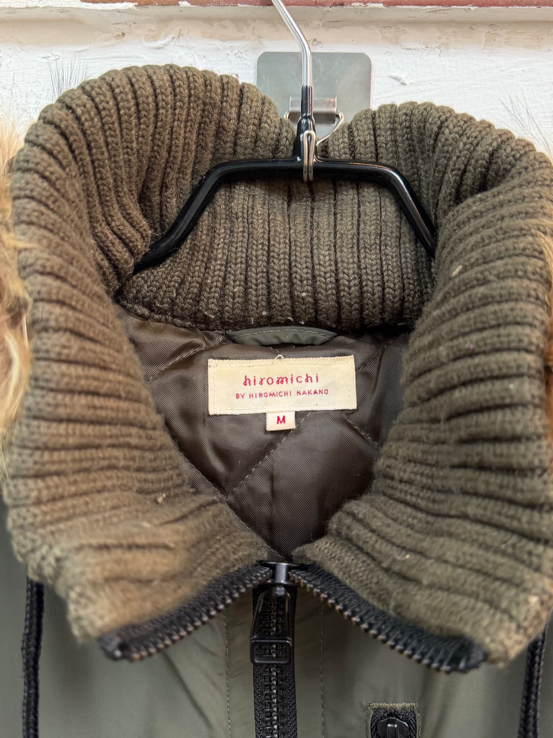 Hiromichi 히로미치 나카노 카키 멀티포켓 후디자켓 M 상품이미지2