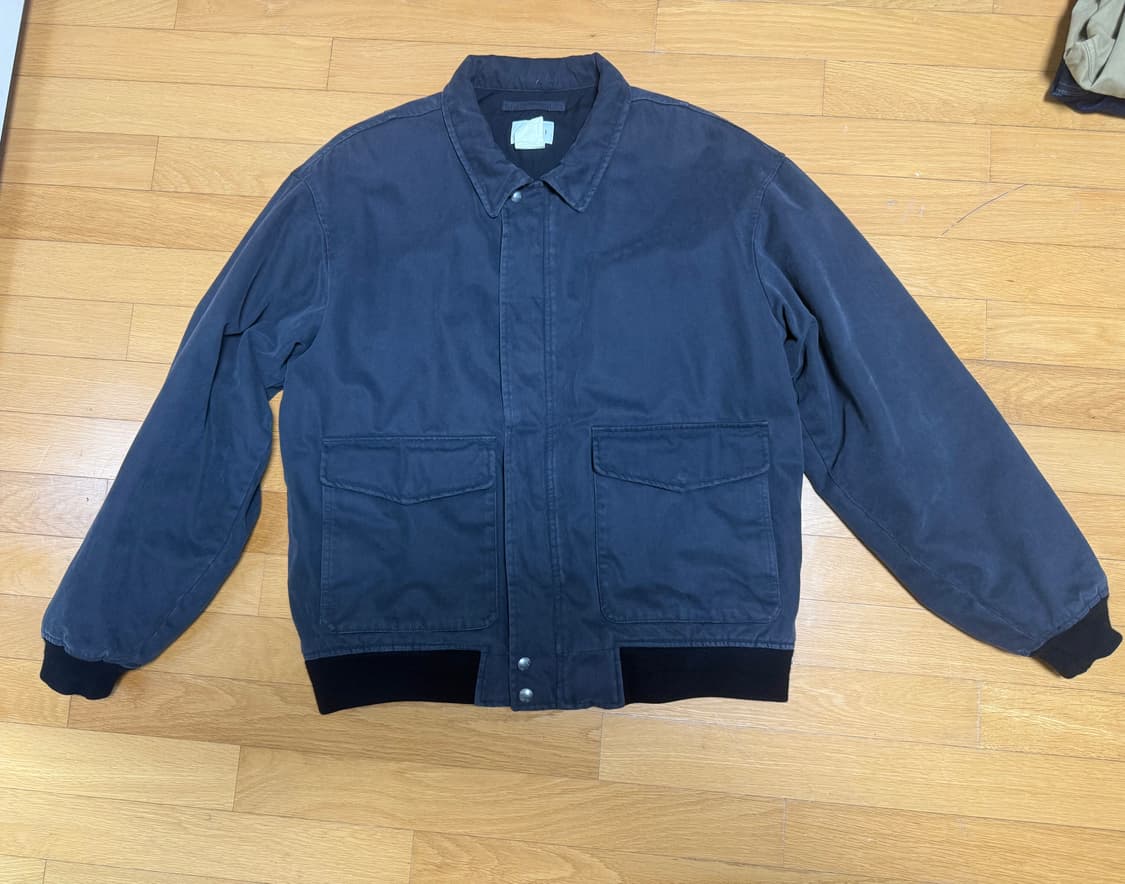 카키스 스테이션 자켓 블랙 라지  상품이미지1