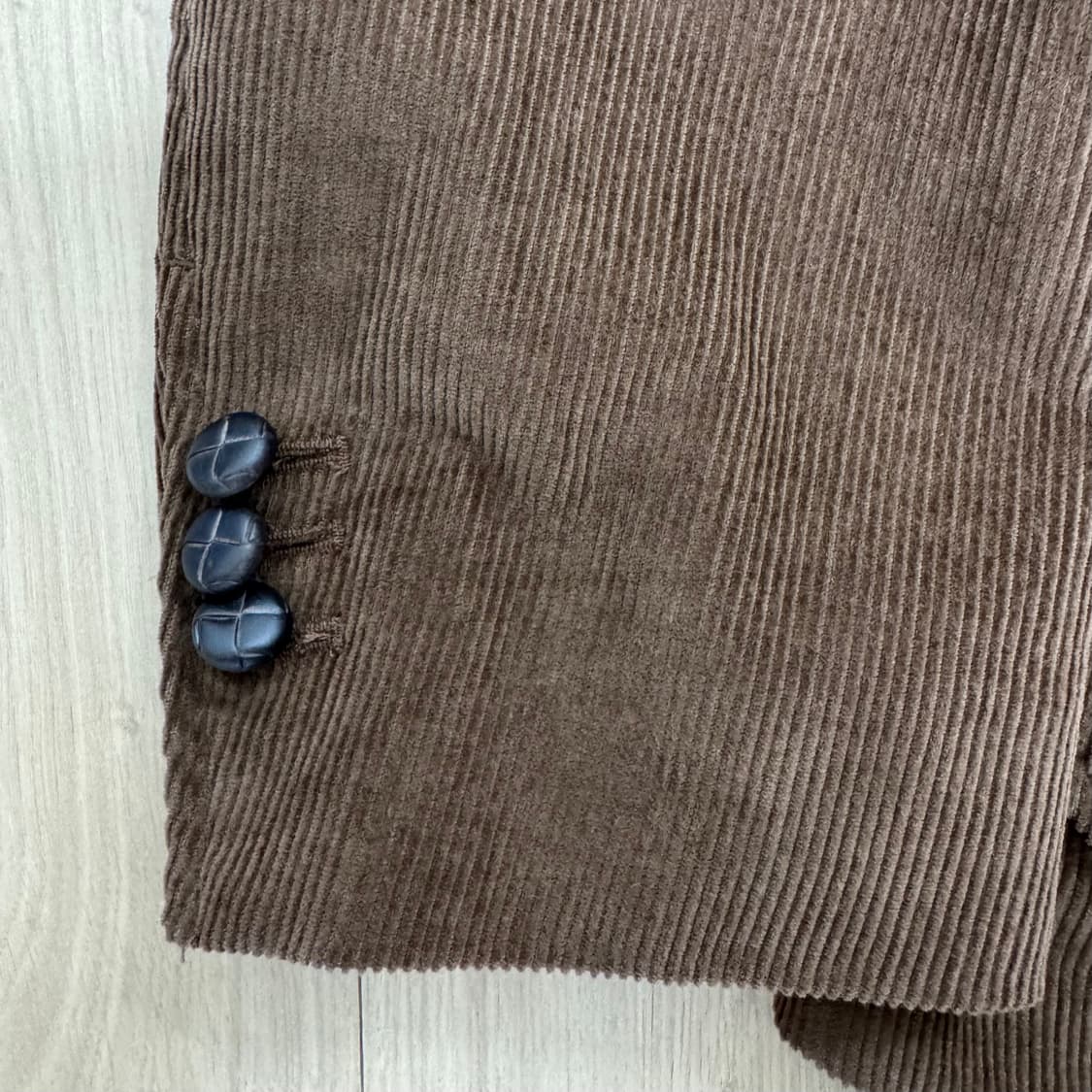 예일 클래식 코듀로이 3버튼 블레이저_브라운 M 상품이미지5