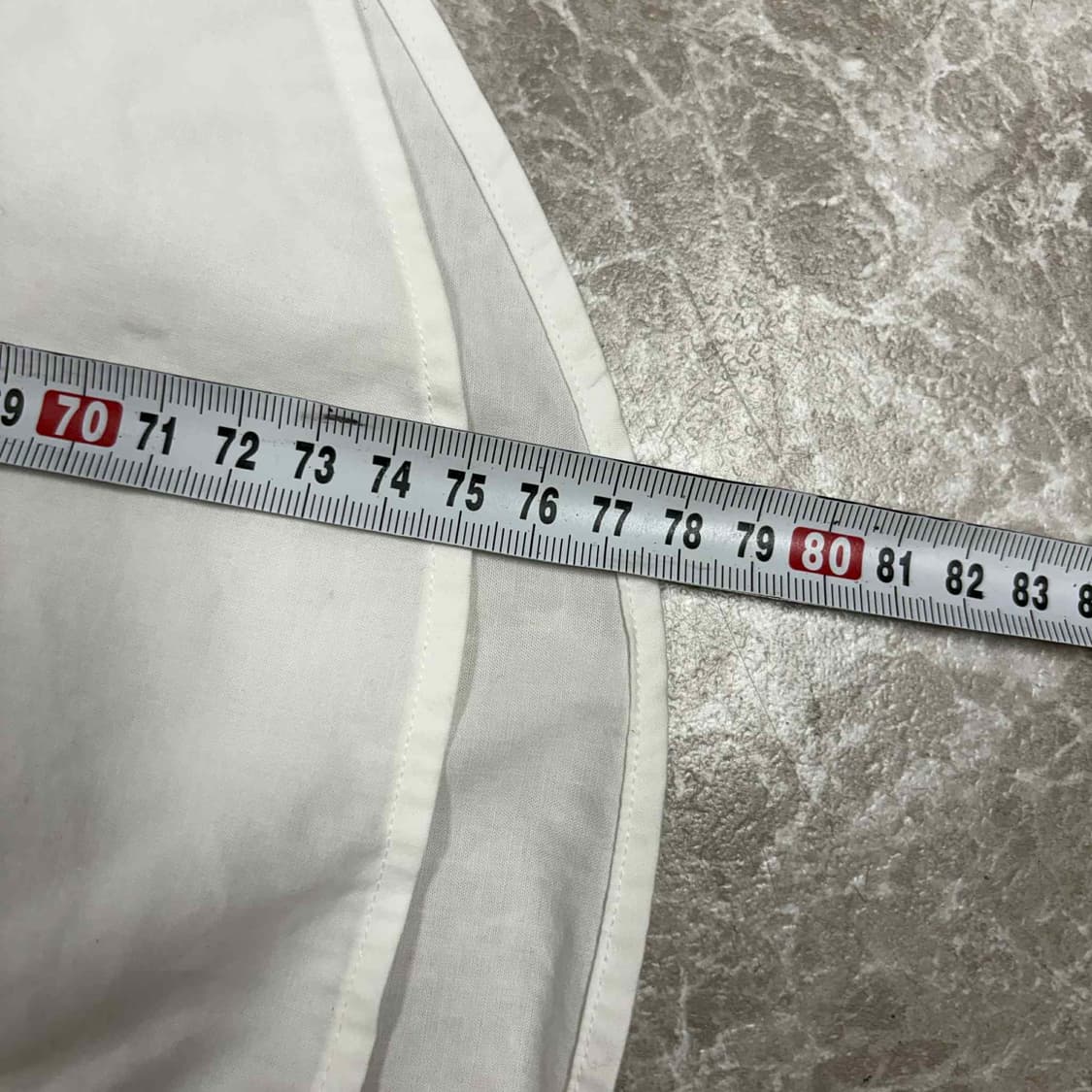 최신형 폴로 랄프로렌 큐알택 포플린 맨즈라인 화이트 셔츠(S) 상품이미지6