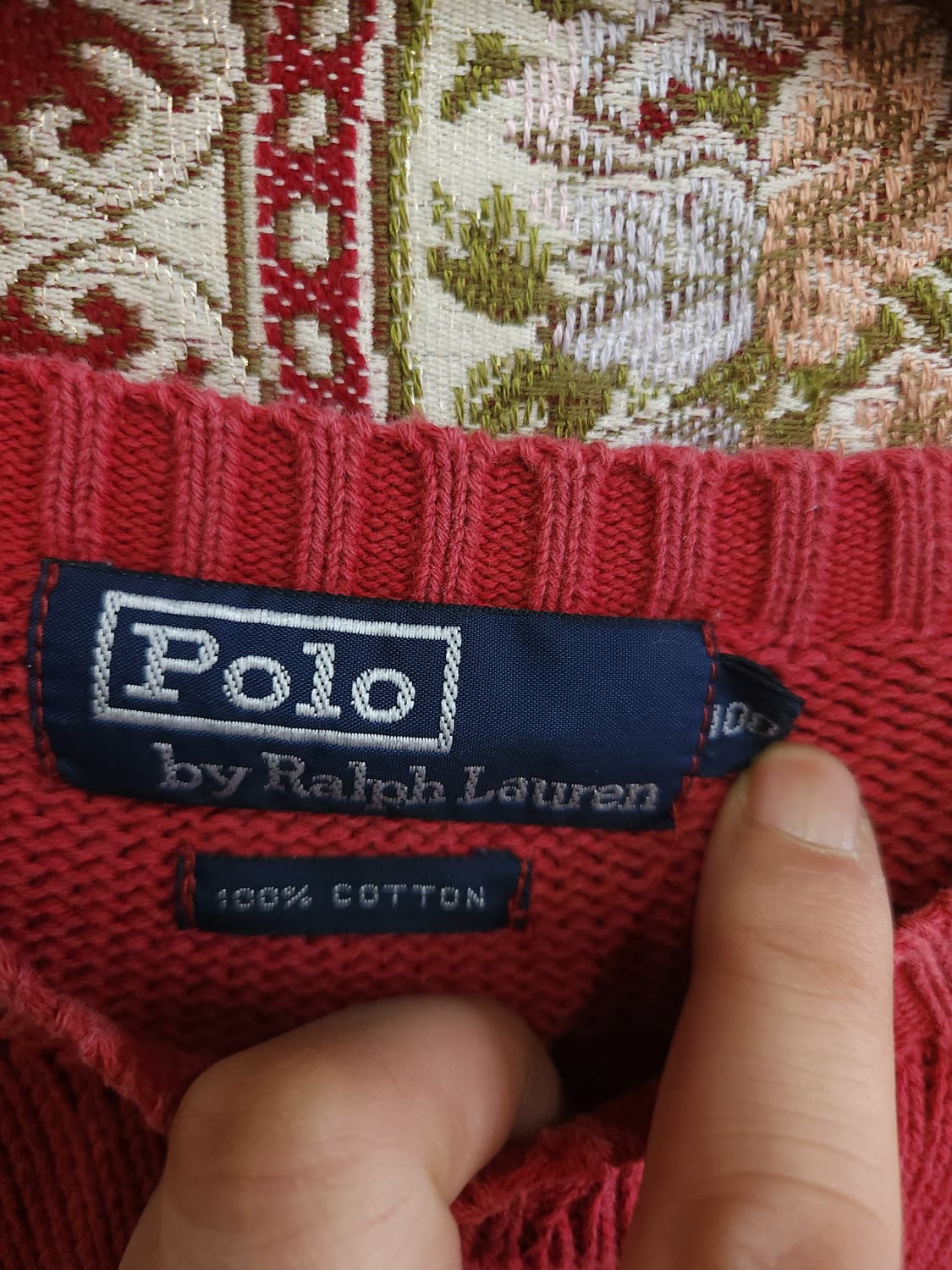 폴로 랄프로렌 90s  코튼니트 

 상품이미지2