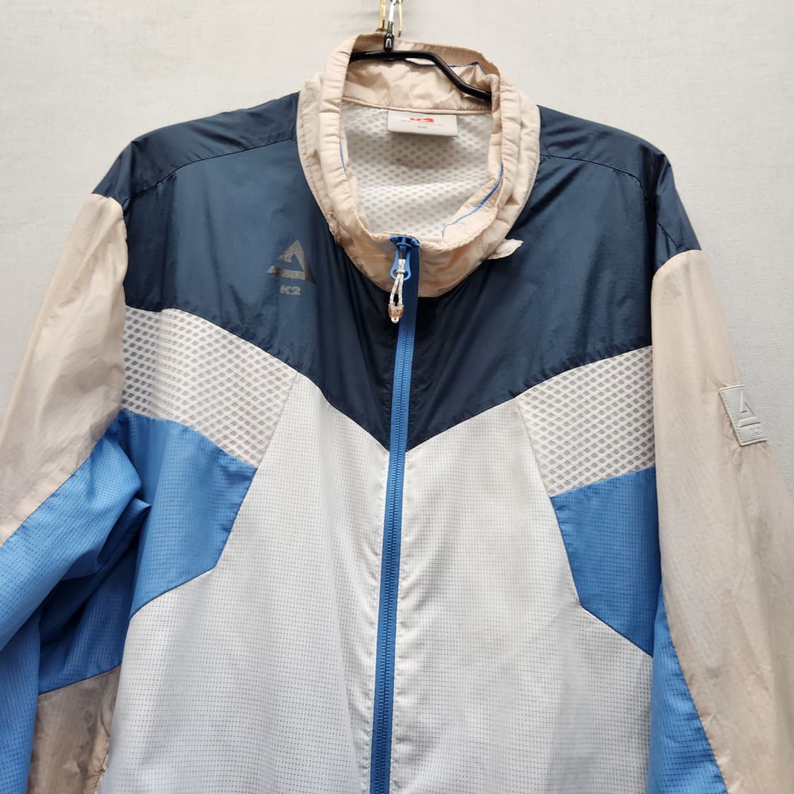 K2 익스트림 메쉬 배색 경량 바람막이 스트링 자켓 110(XL) 상품이미지2