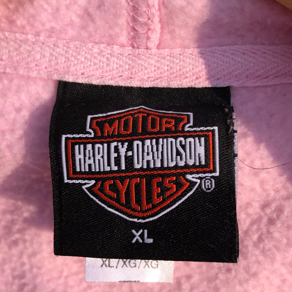 Vintage Harley-Davidson Hoodie Zip-up 상품이미지5