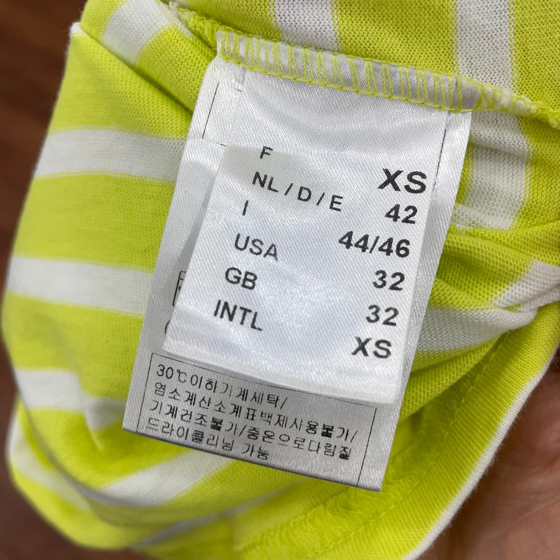 여성 세인트제임스 스트라이프 티  상품이미지3