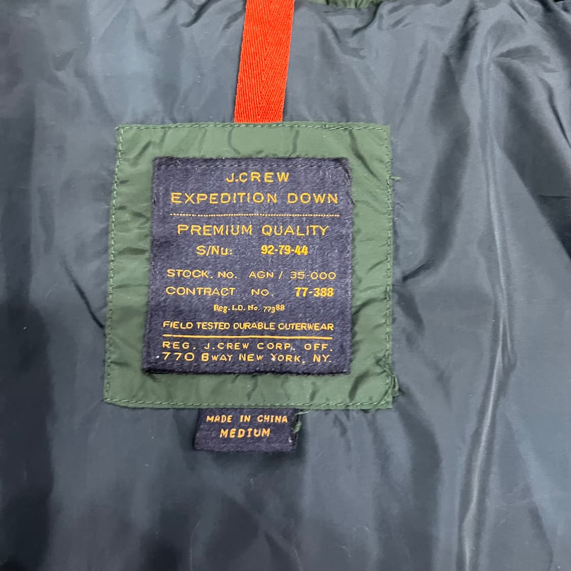 M) 제이크루 다운 패딩 점퍼 푸퍼자켓 상품이미지7