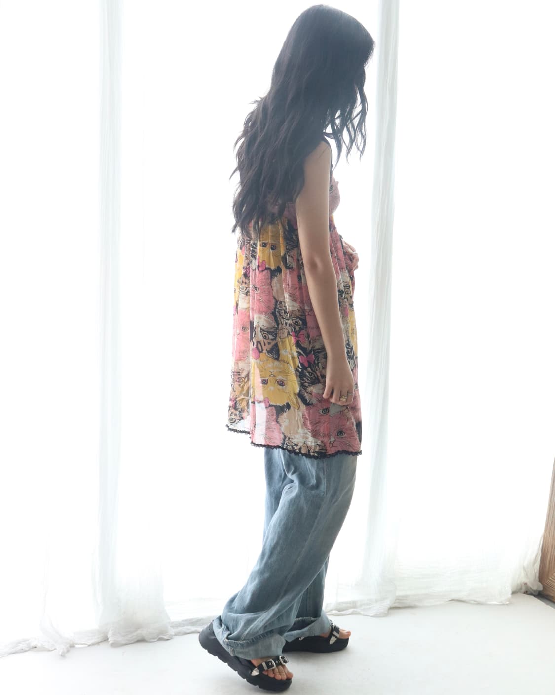 [Hysteric Glamour] Cat Printing Dress 상품이미지6