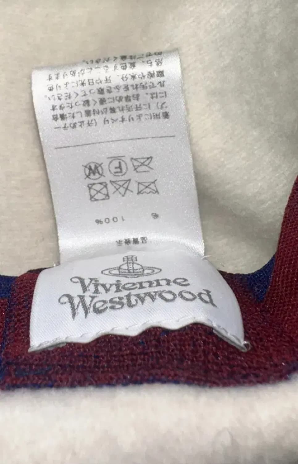 비비안 웨스트우드 베레모 화이트 크림 아이보리 상품이미지2