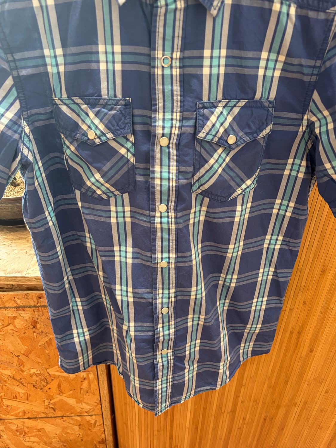 00s Bluenotes Check Shirt 상품이미지4