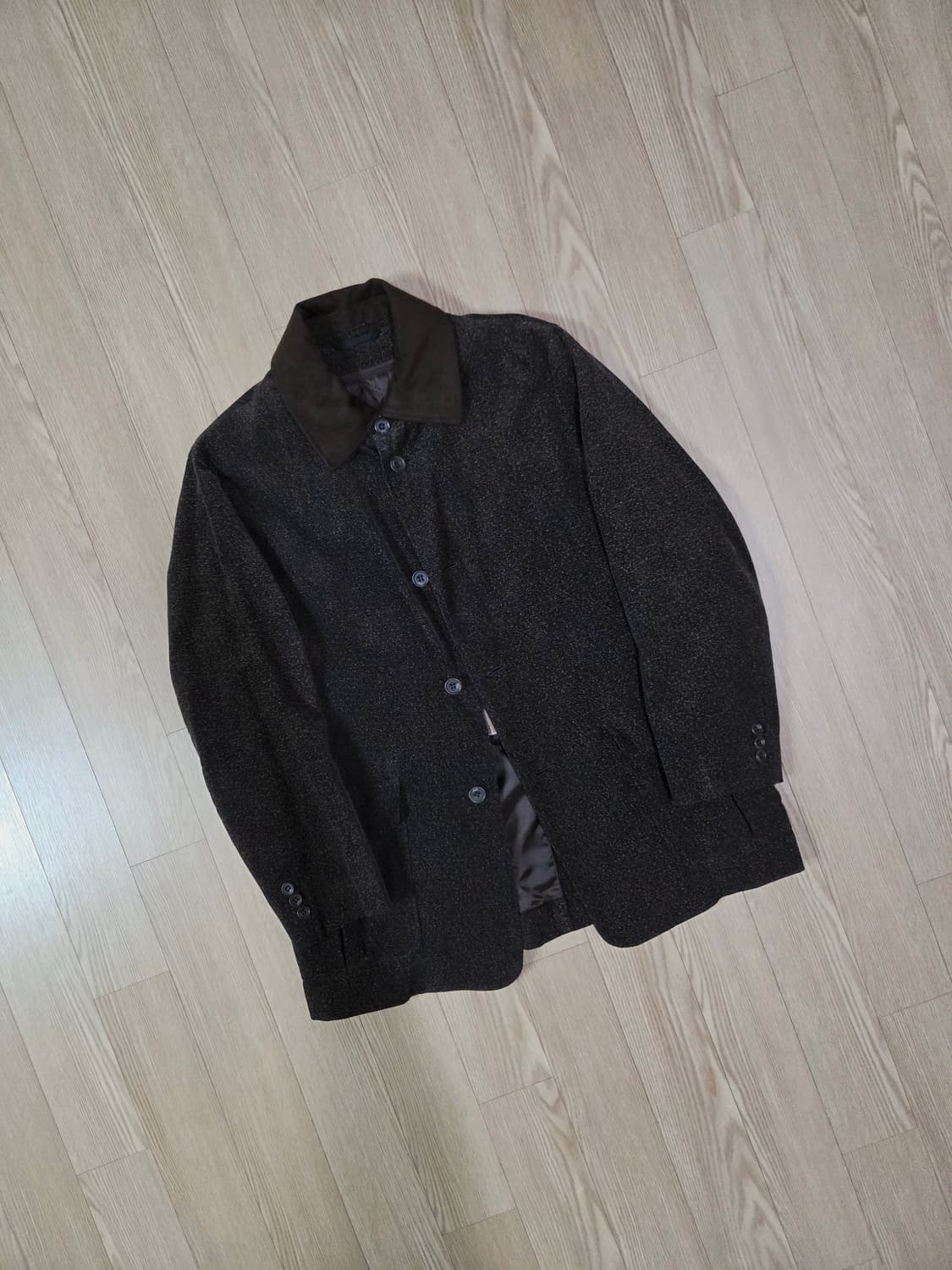 다니엘 에스떼 보카시 브라운 싱글 재킷 상품이미지1