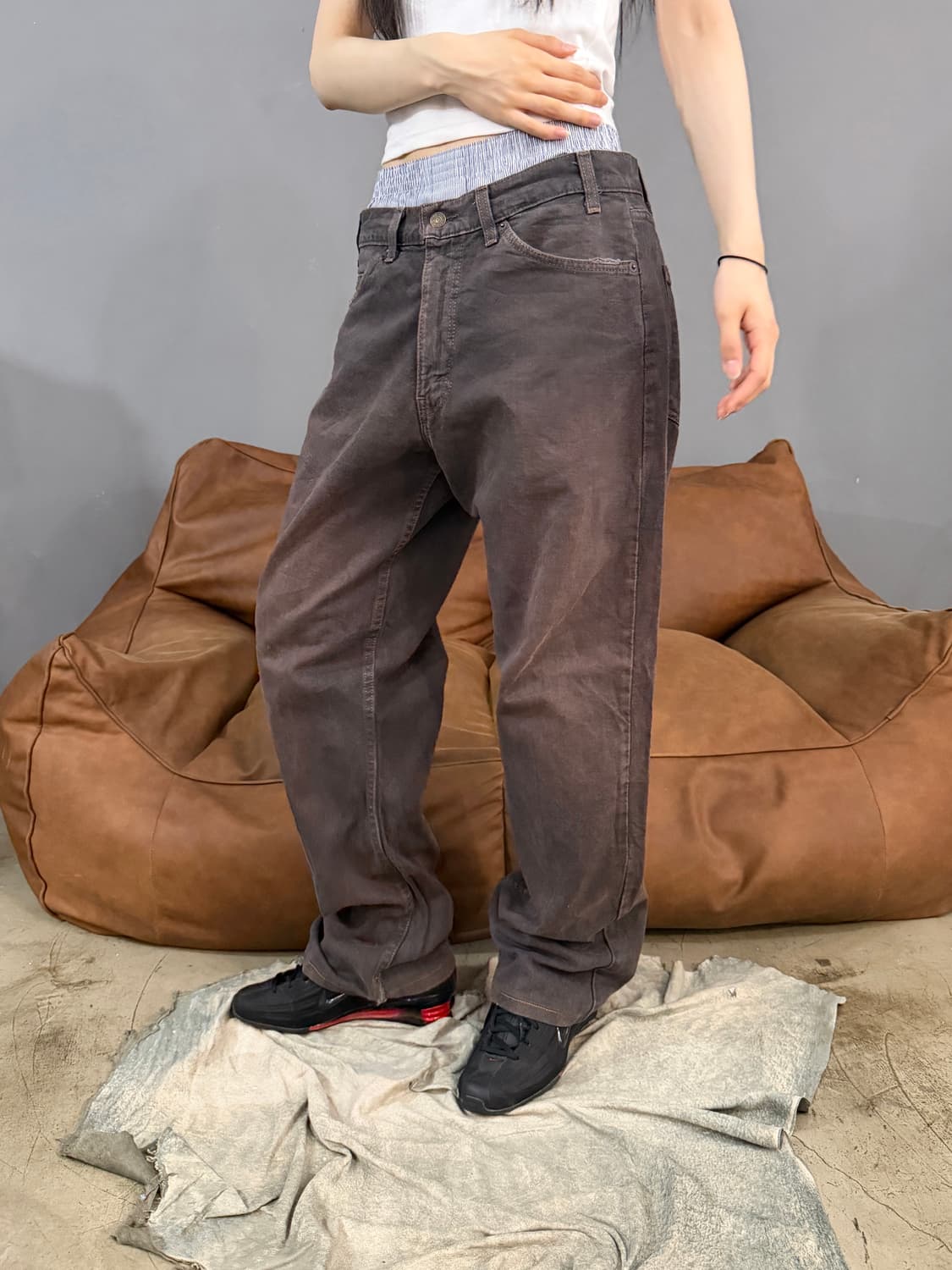 90‘s MADE IN USA 🇺🇸 리바이스 565 루즈핏 오렌지탭 상품이미지5