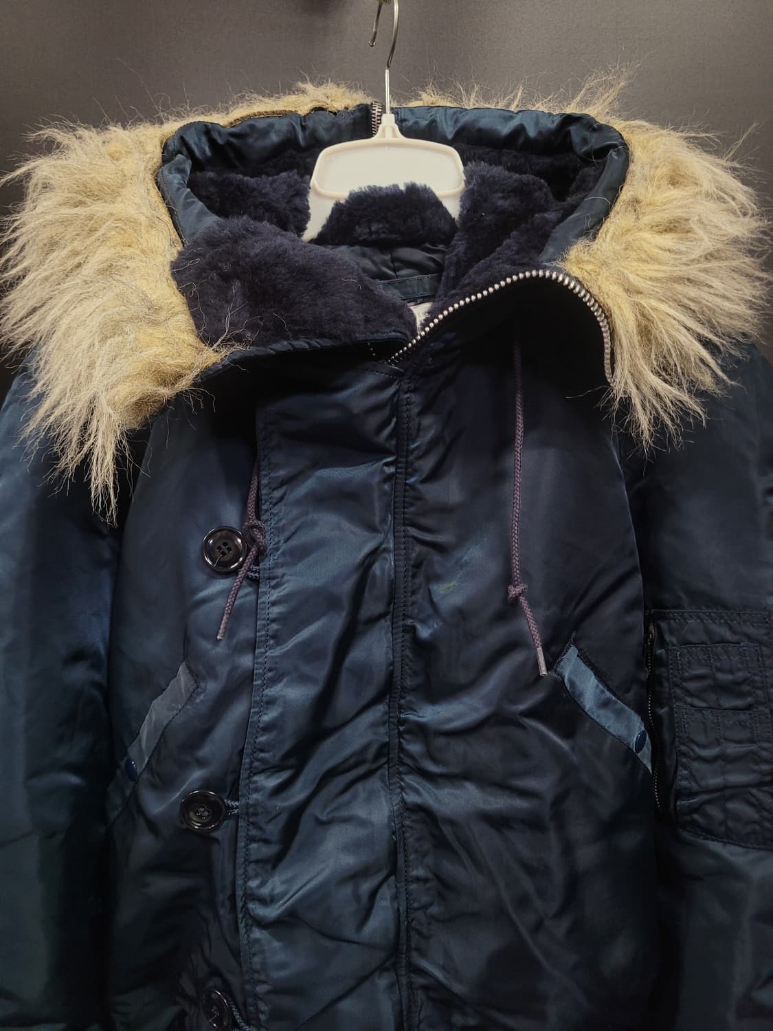 알파 인더스트리 N2B USA 아카이브 플라이트 자켓 상품이미지2