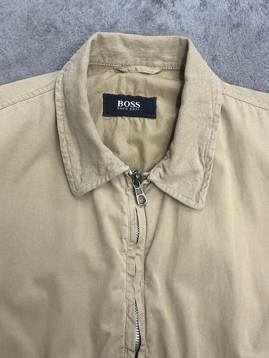 90s HUGO BOSS 코튼 봄버 자켓 50 상품이미지4