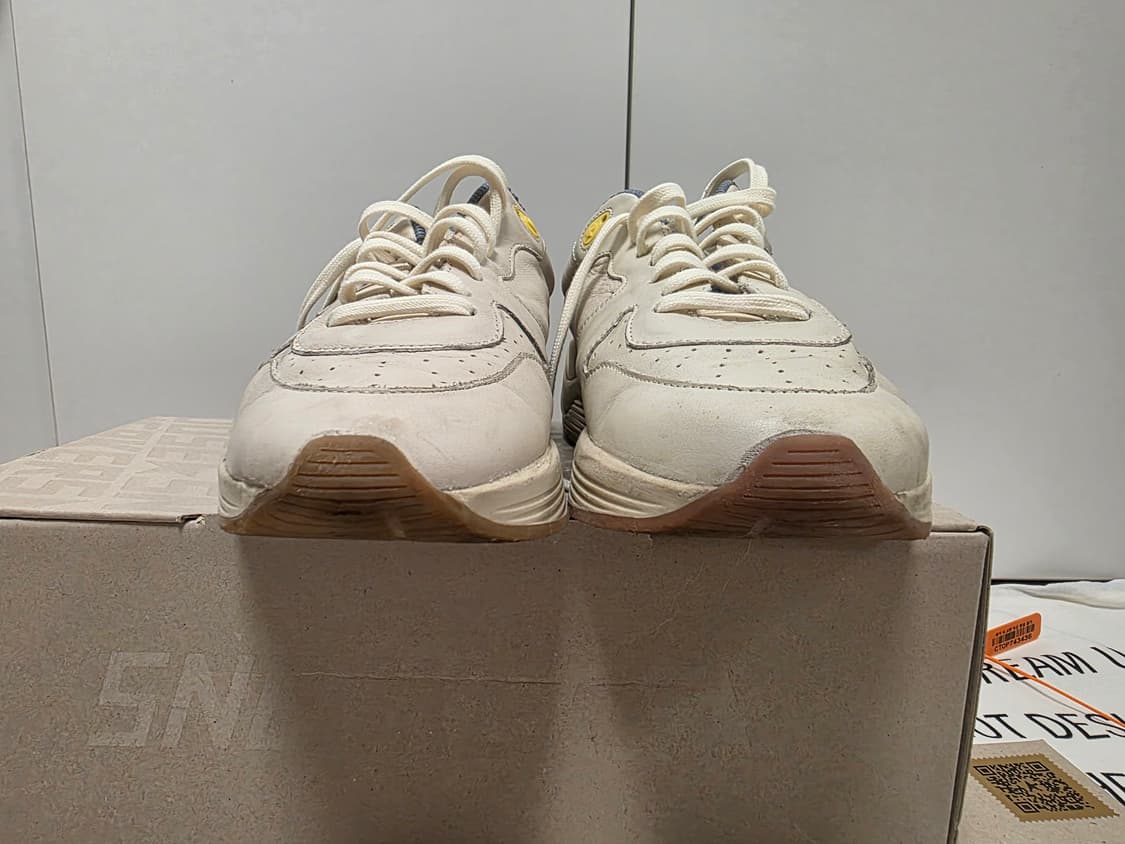 골든구스 런닝솔 화이트 그린 팝니다  상품이미지4