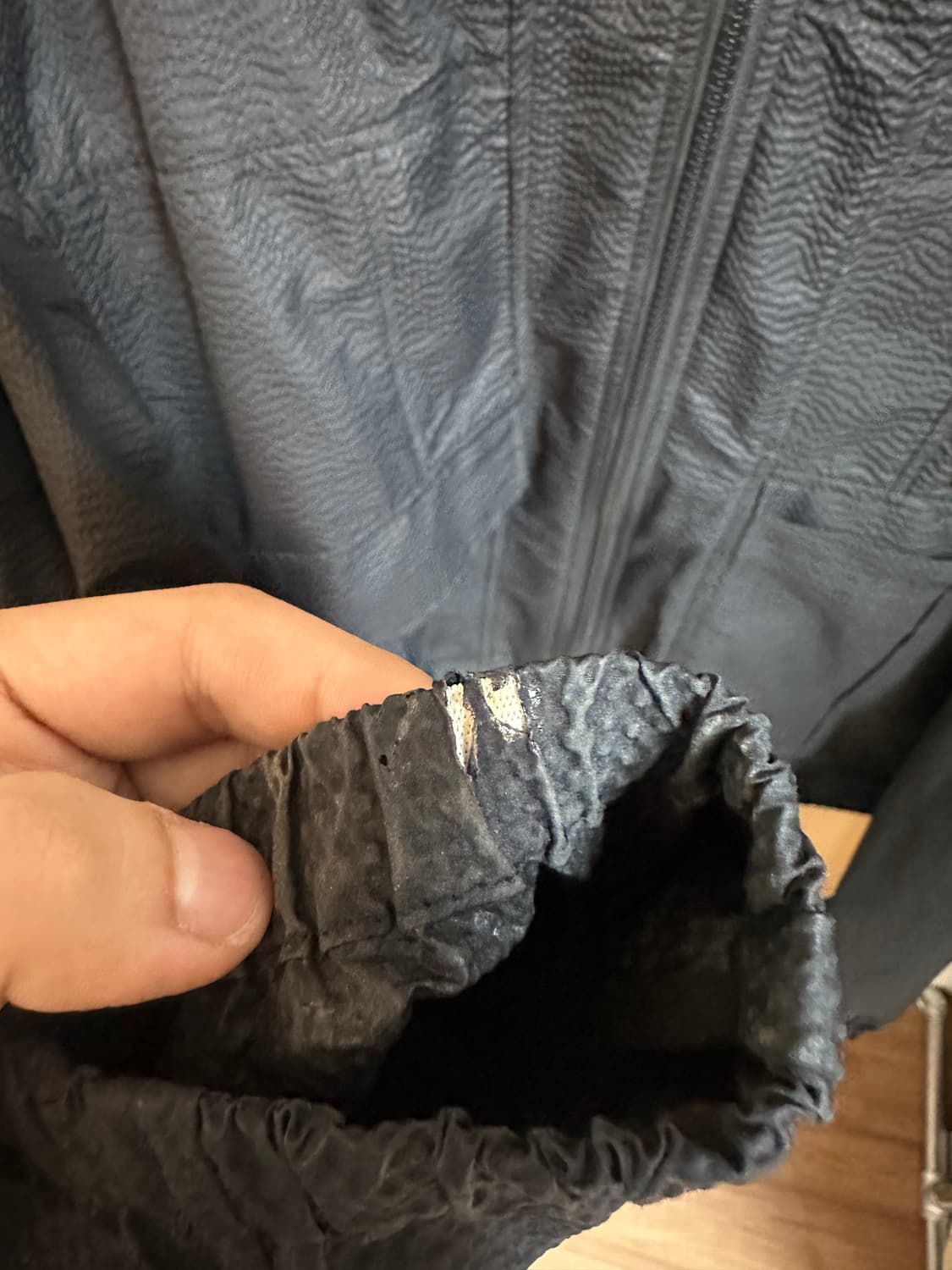 애드오프 시어서커 바람막이 L 상품이미지3