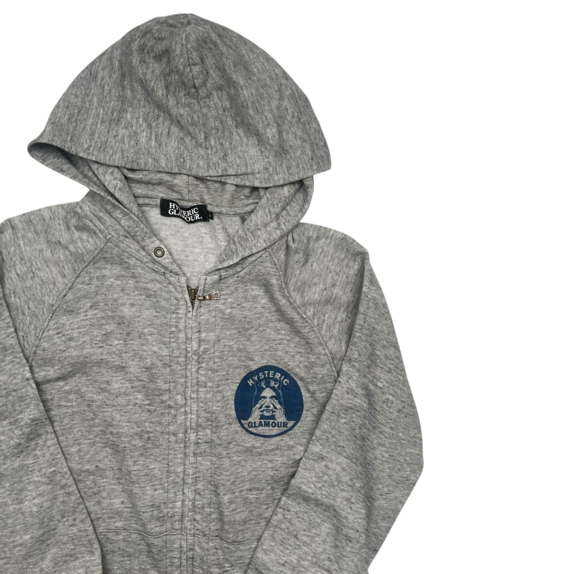 히스테릭 글래머 서클걸 그레이 후드집업 S 상품이미지2