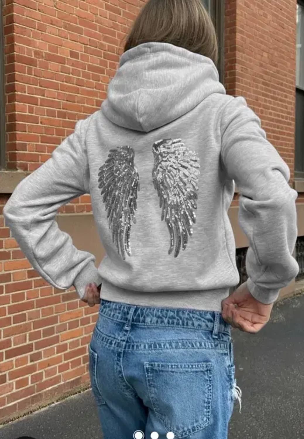 글로니 브랜디멜빌 Subdued 섭듀드 엔젤 후드집업 xs 상품이미지1