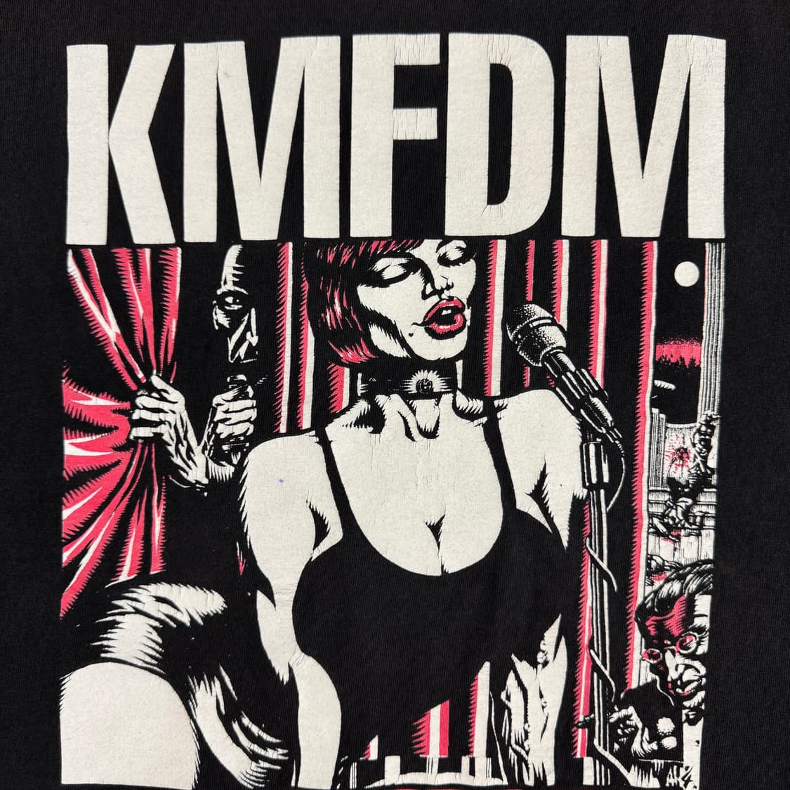 빈티지 2000s KMFDM Kraut 밴드 티셔츠 상품이미지5