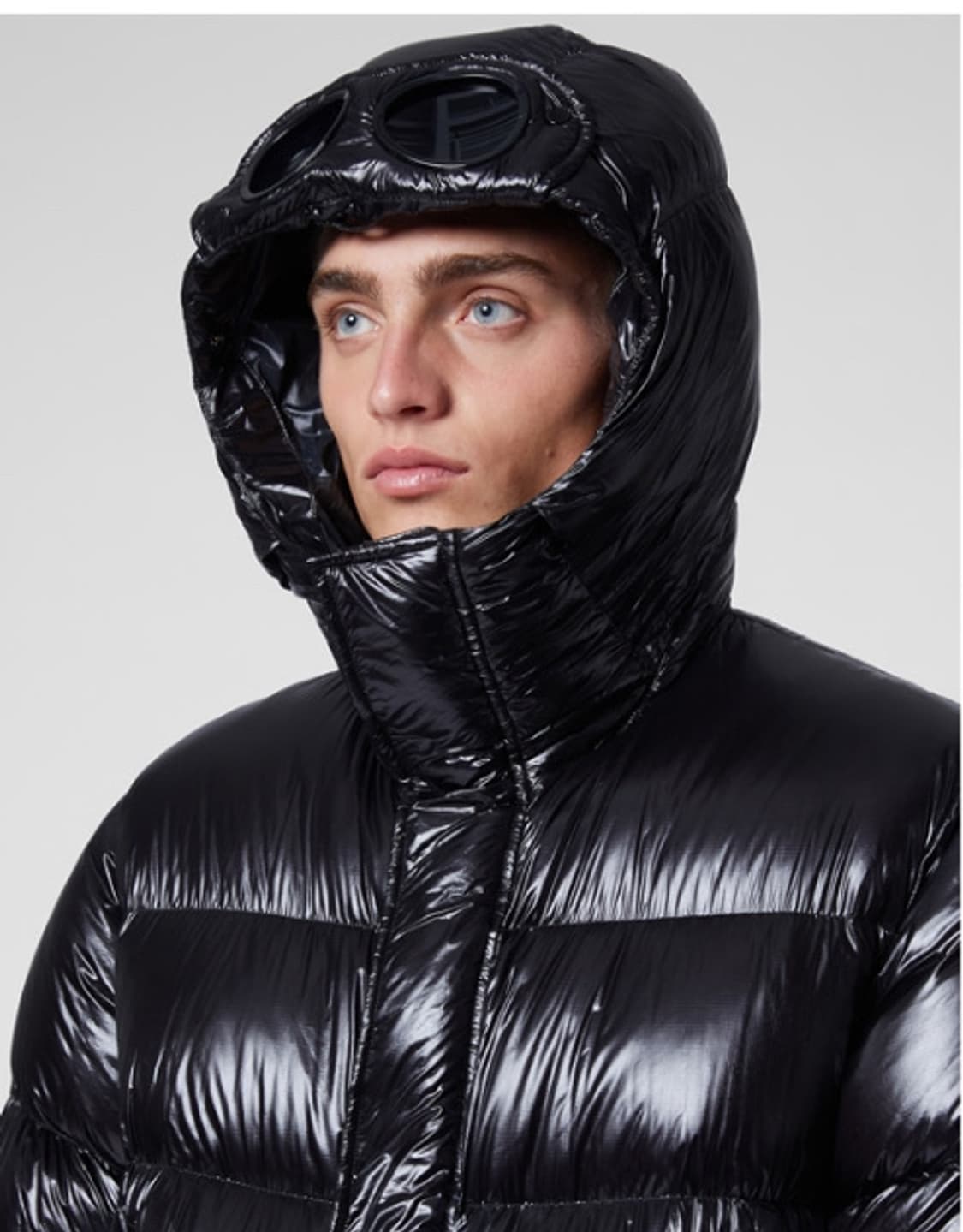 (XL 50) cp컴퍼니 씨피컴퍼니 dd쉘 유광 고글패딩 상품이미지1