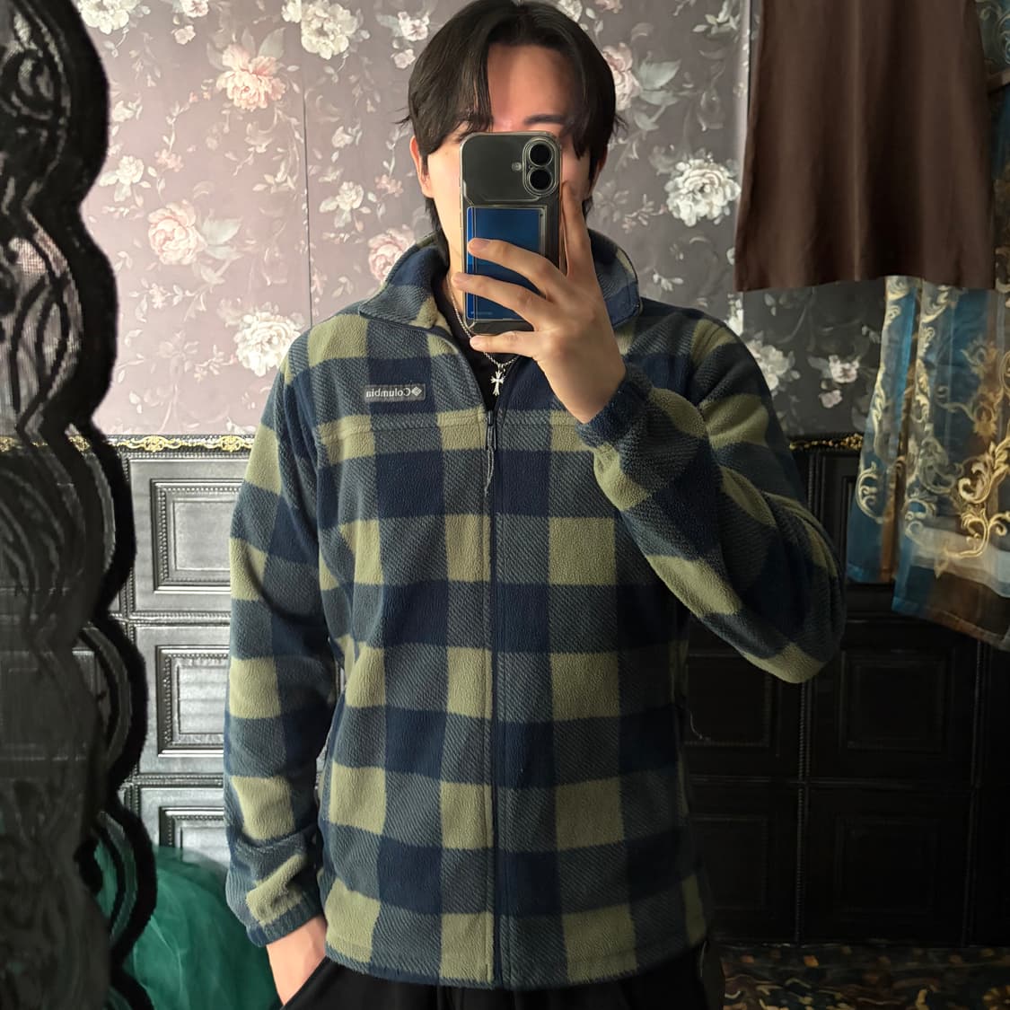 a153) 콜럼비아 플리스 집업 자켓 상품이미지1