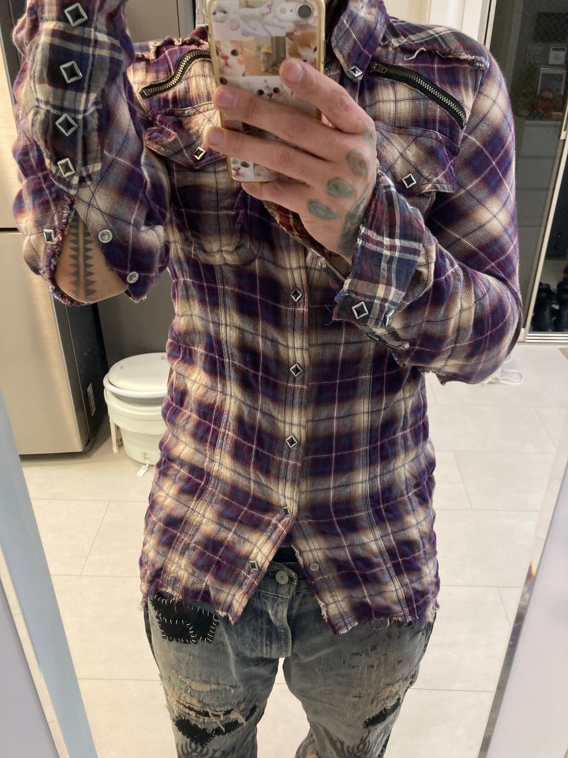 LGB 체크 셔츠 상품이미지9