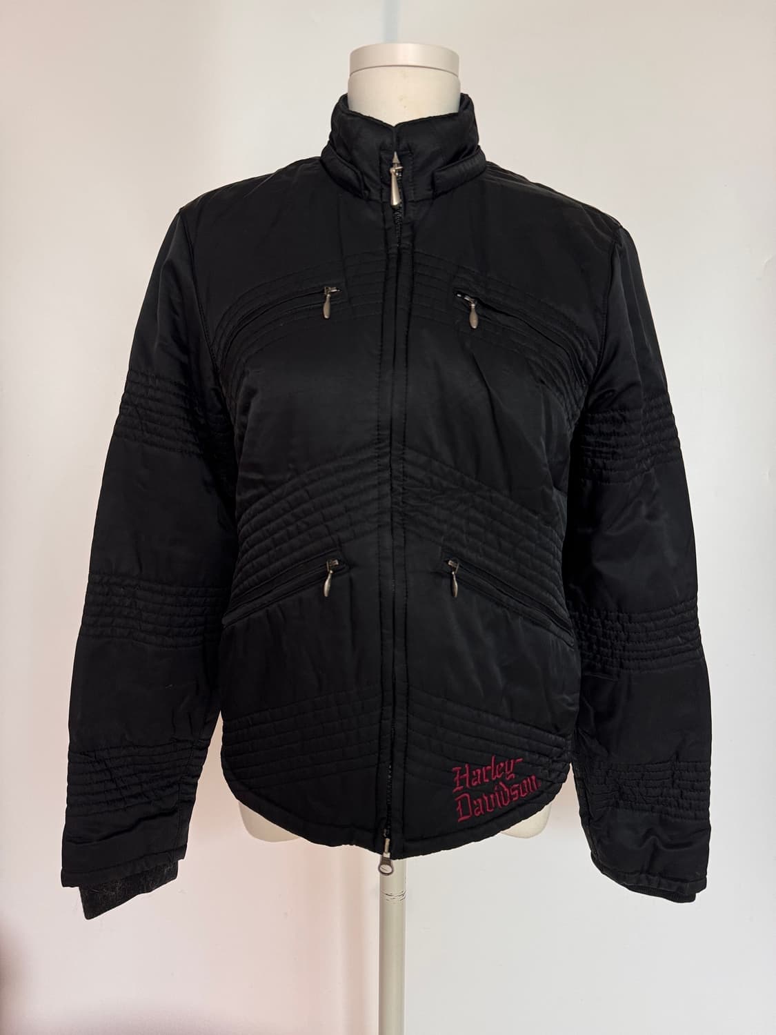 Harley davidson 퀄팅 자켓 xs  상품이미지2