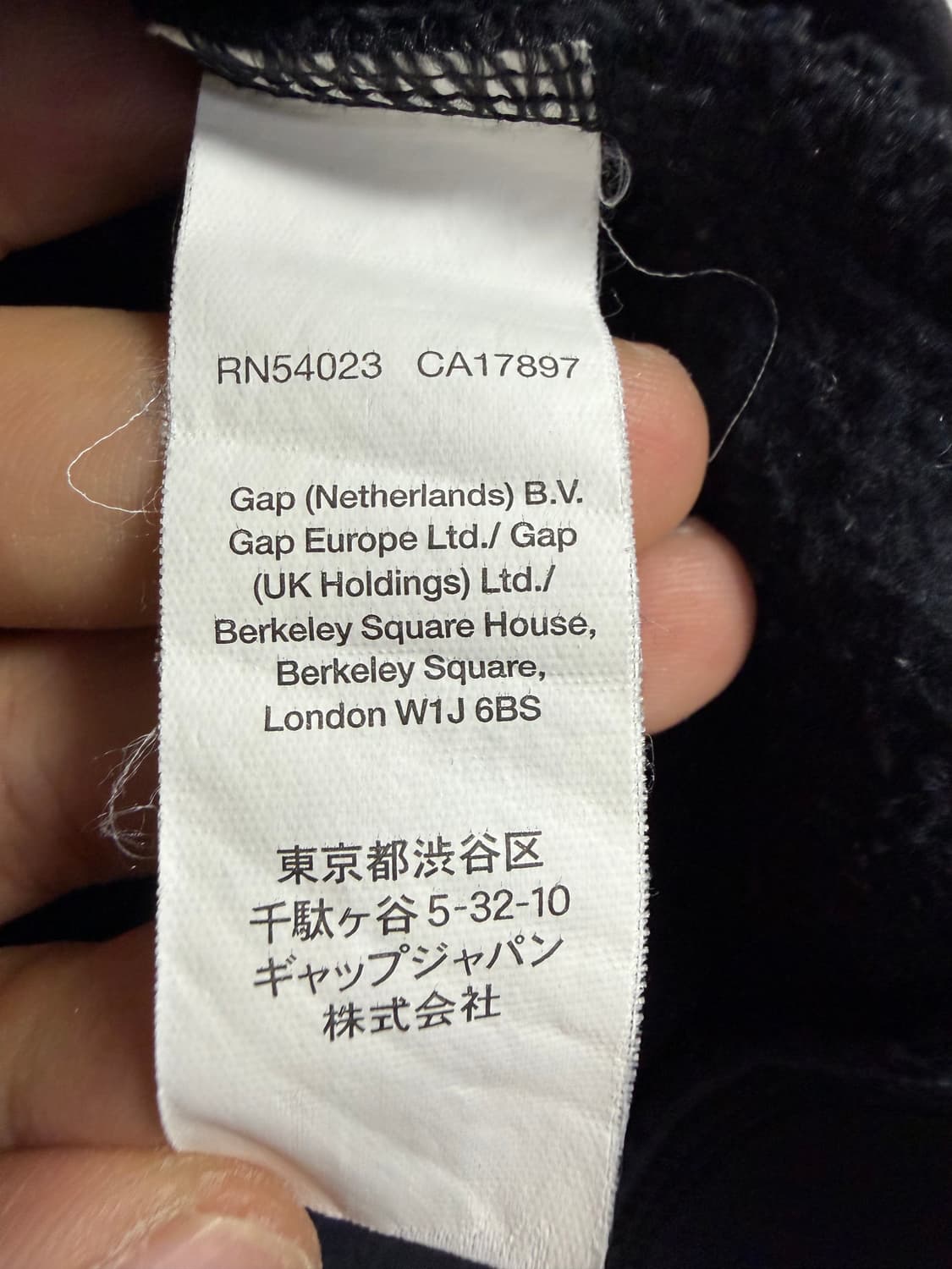 갭 키즈 로고 후드 집업 상품이미지4