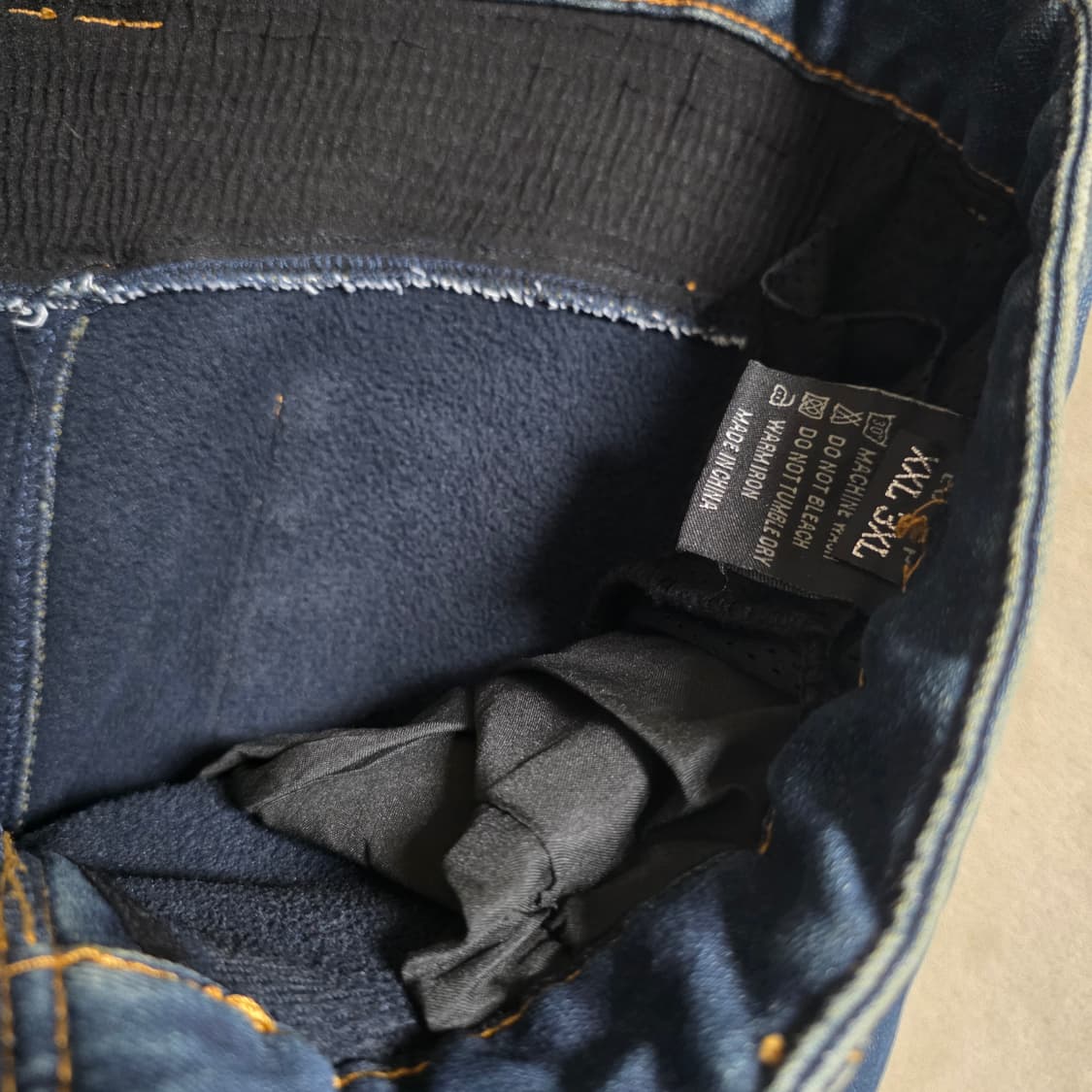 새상품!!바이크 보호대 청바지 바이커진 ♡코미네♡ 라이더 청바지 3XL 상품이미지8