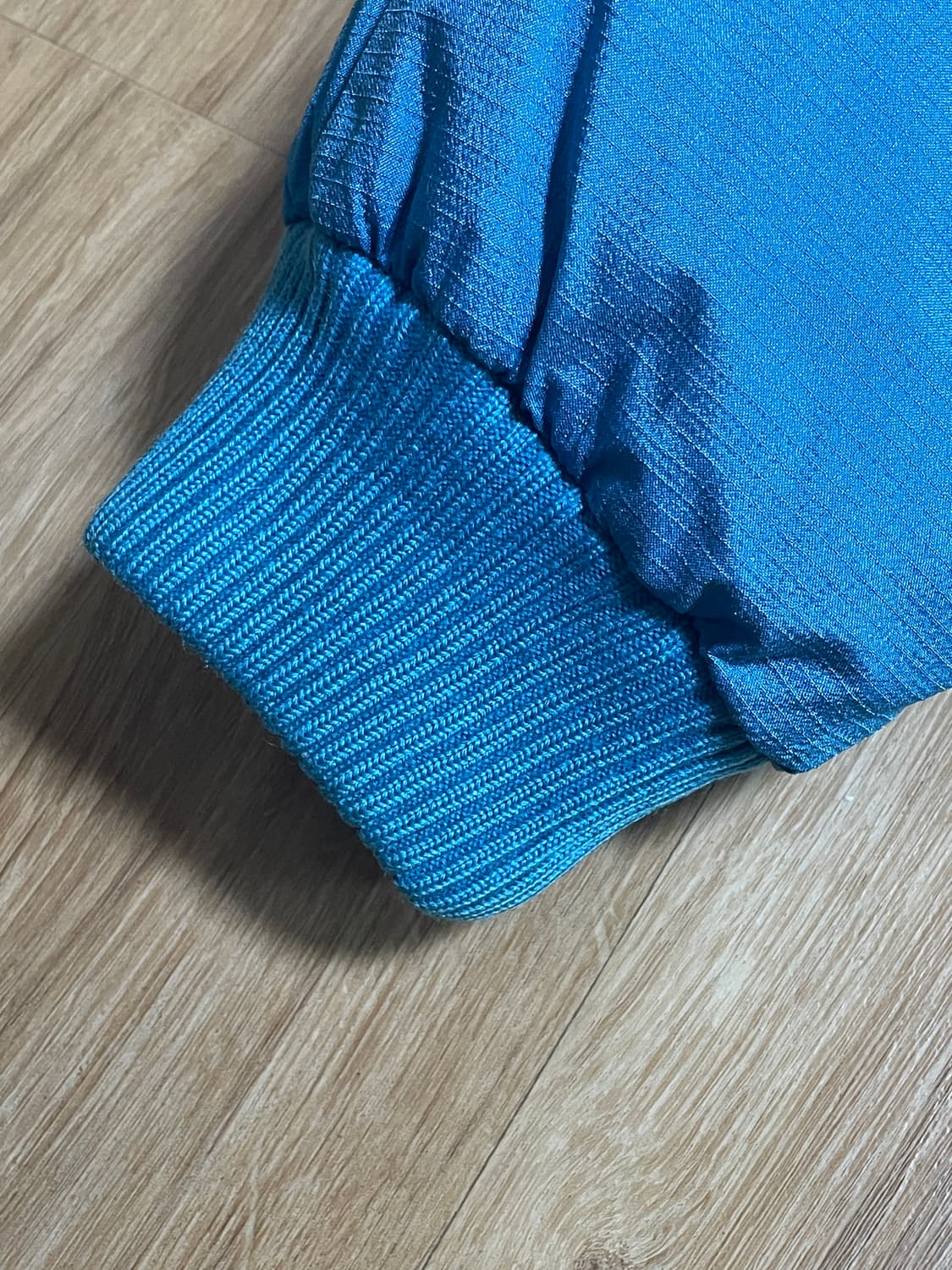 [80s 빈티지] 코오롱스포츠 ACTIV 올드스쿨 배색 블루종 상품이미지6