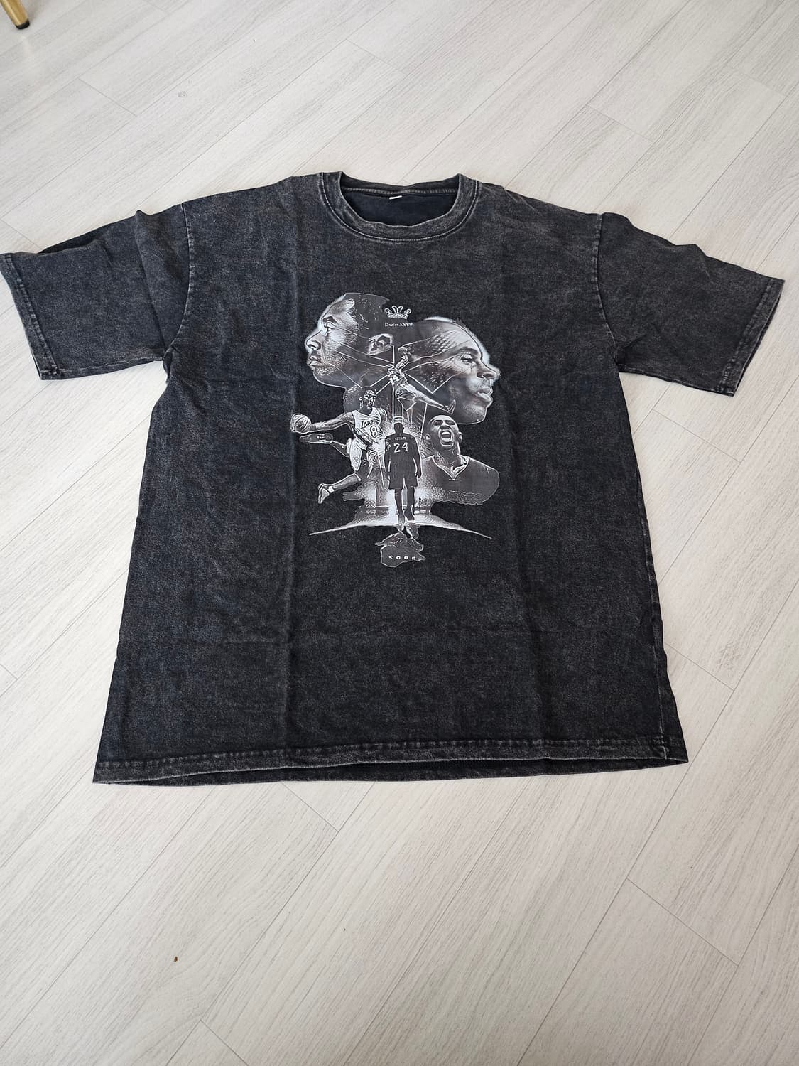 코비브라이언트 빅프린팅 오버사이즈 반팔티셔츠 상품이미지1