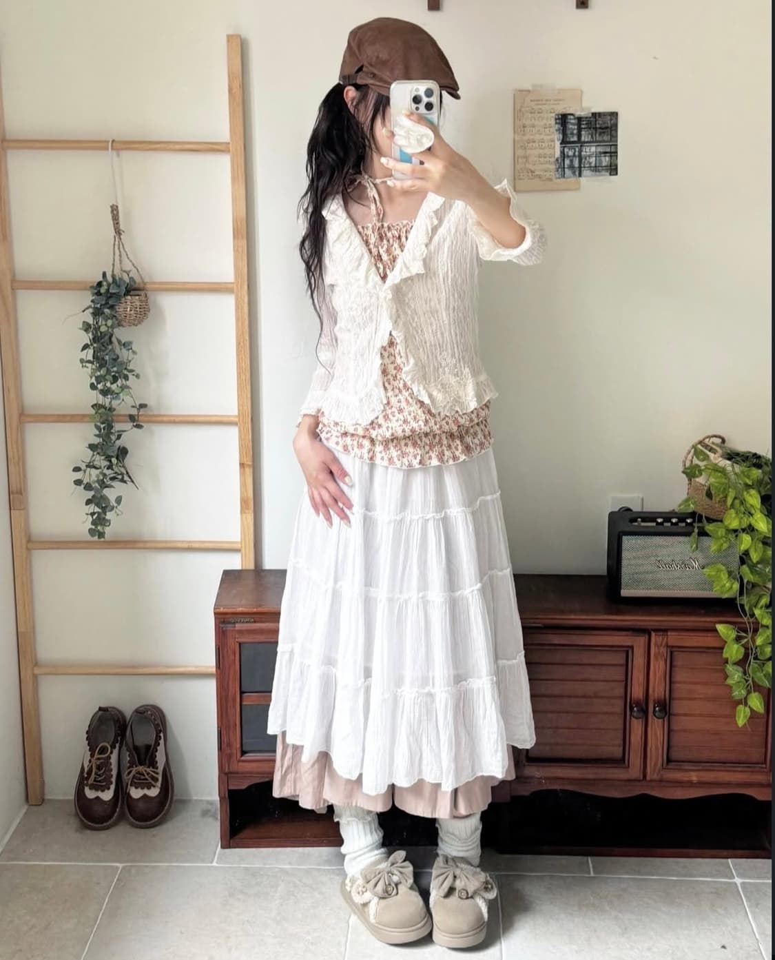 코코모리 빈티지 모리걸 일본 세트 피드 모리룩 상품이미지2