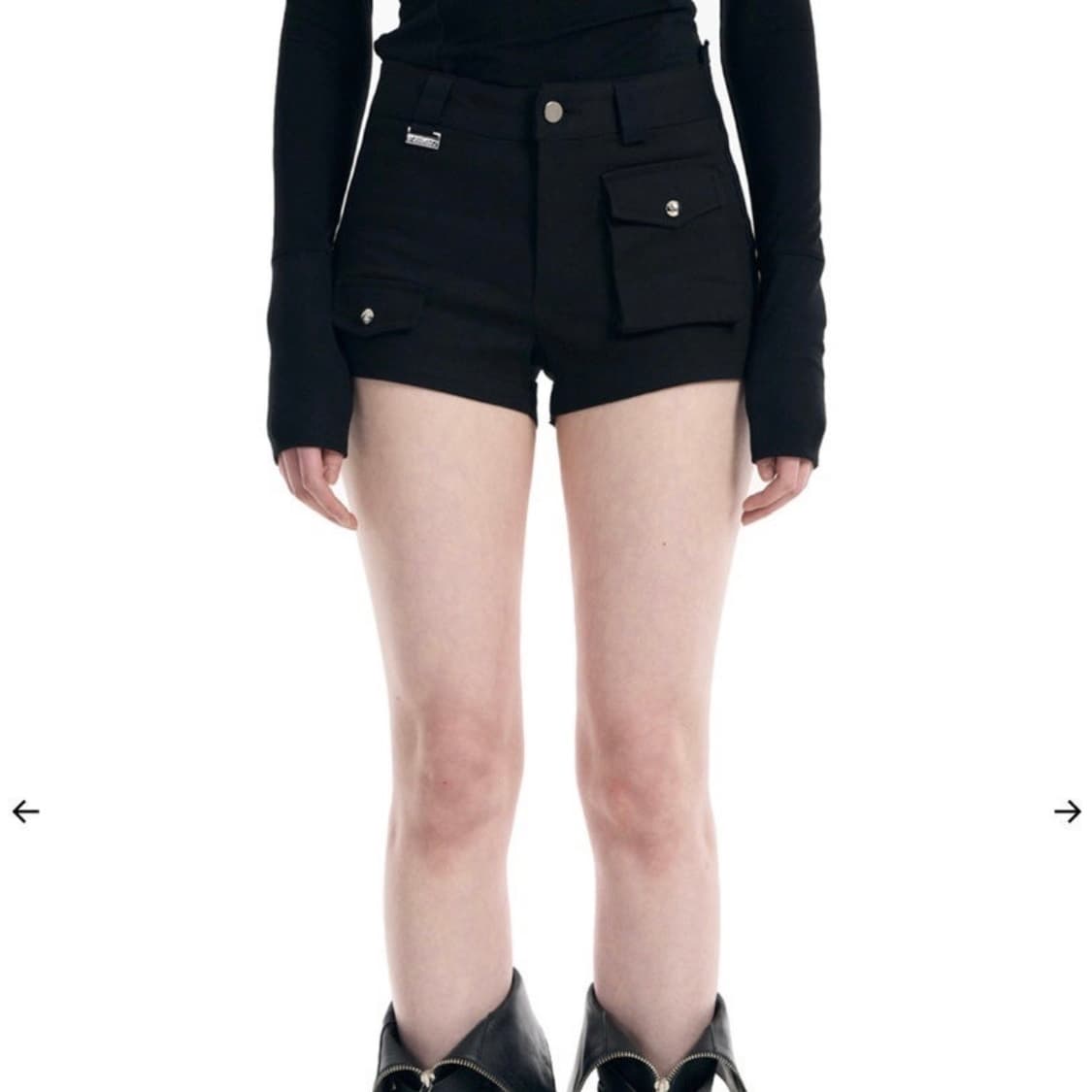 보헤미안서울 바이커 쇼츠 s 상품이미지1