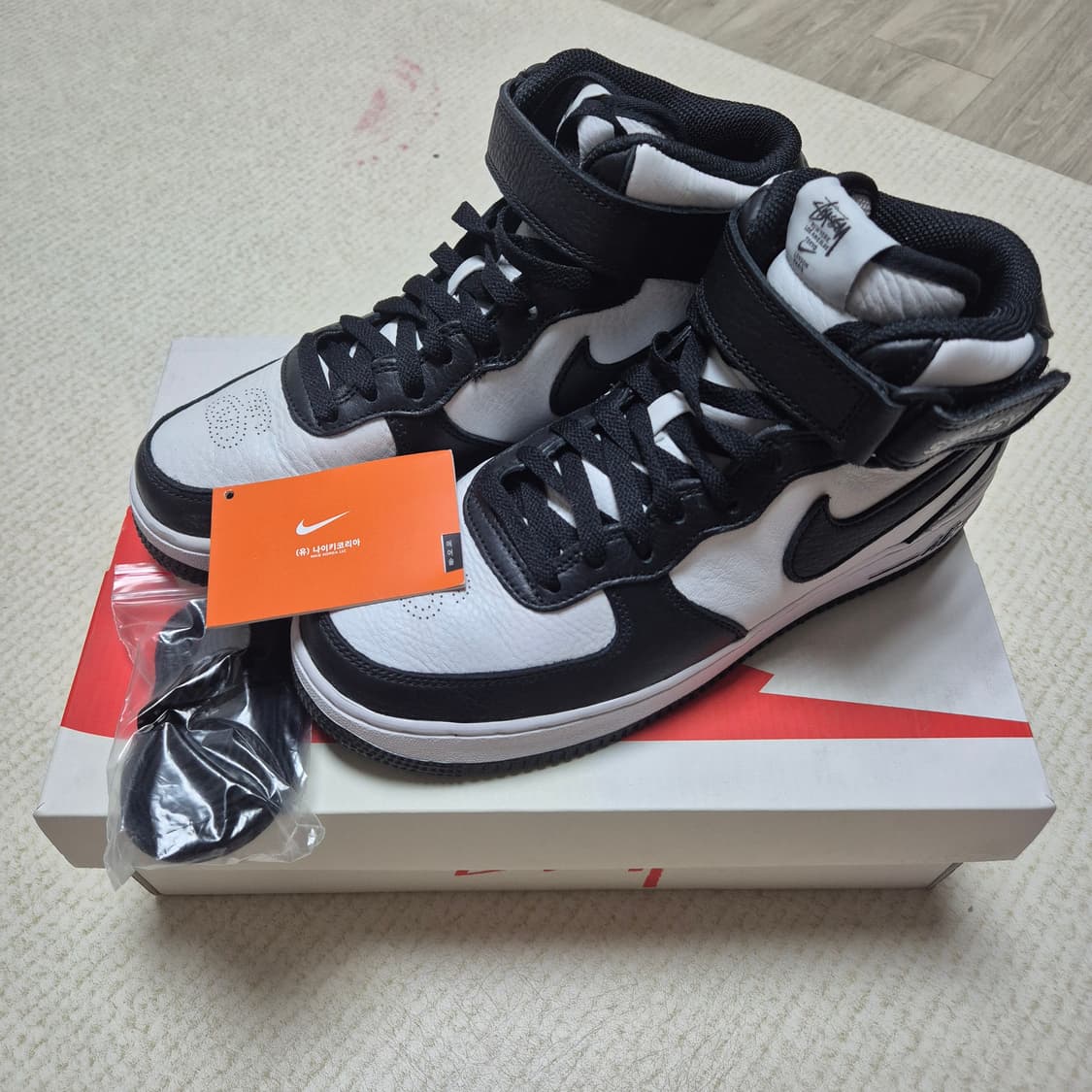 [255mm🔥] 나이키 x 스투시 포스 로우 상품이미지6