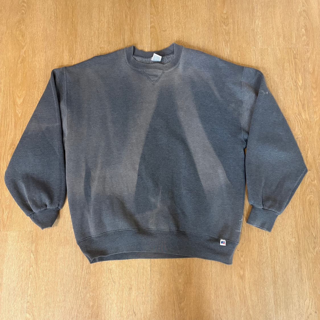 90s 러셀 선페이드 스웻셔츠 XL 상품이미지1