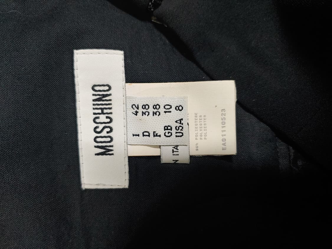 모스키노 블랙 스커트 미디 스커트 여성42 26 상품이미지4