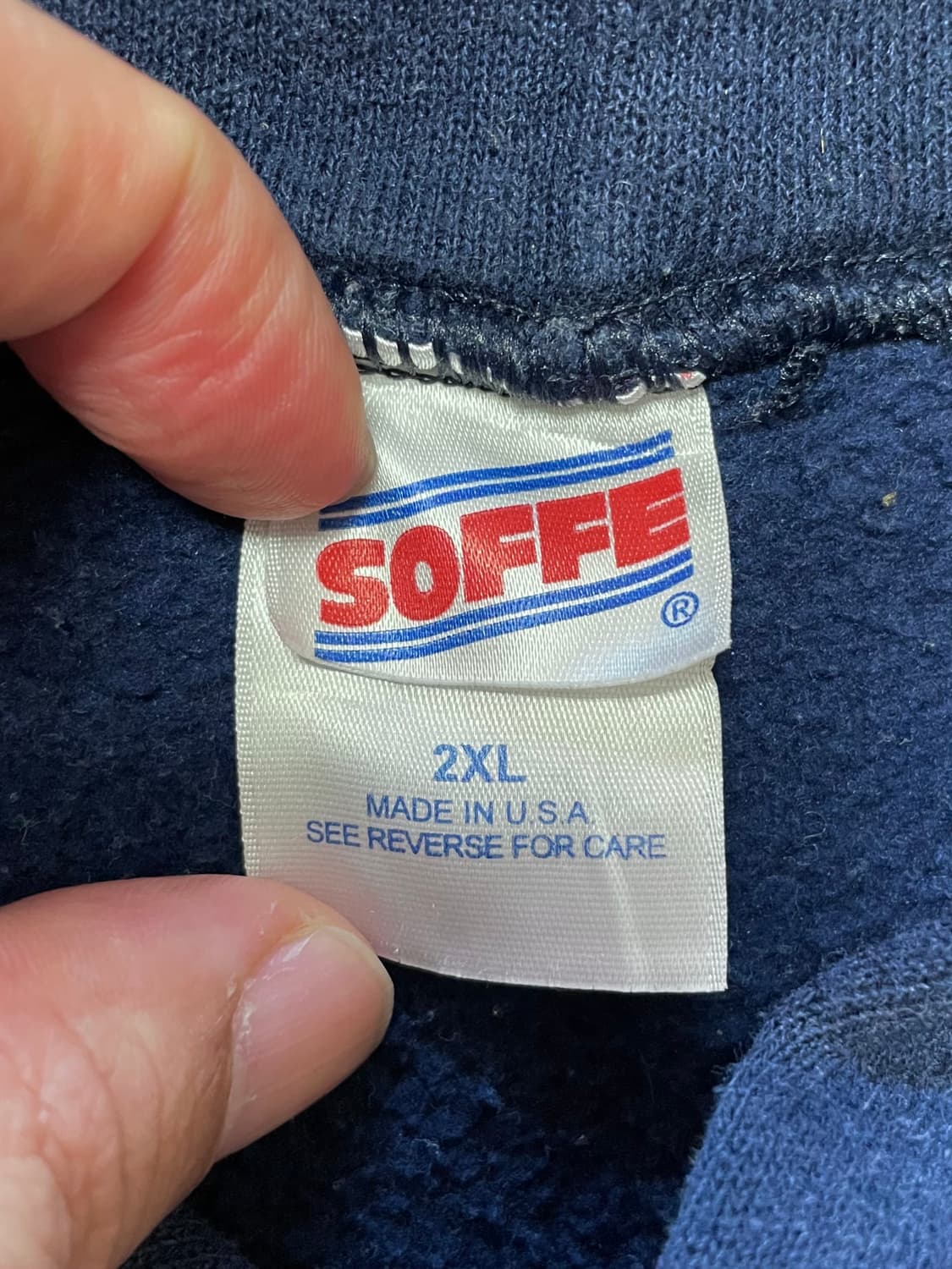 90s Made USA 미해군 US NAVY 빈티지 풀오버 후드 후드티 상품이미지2