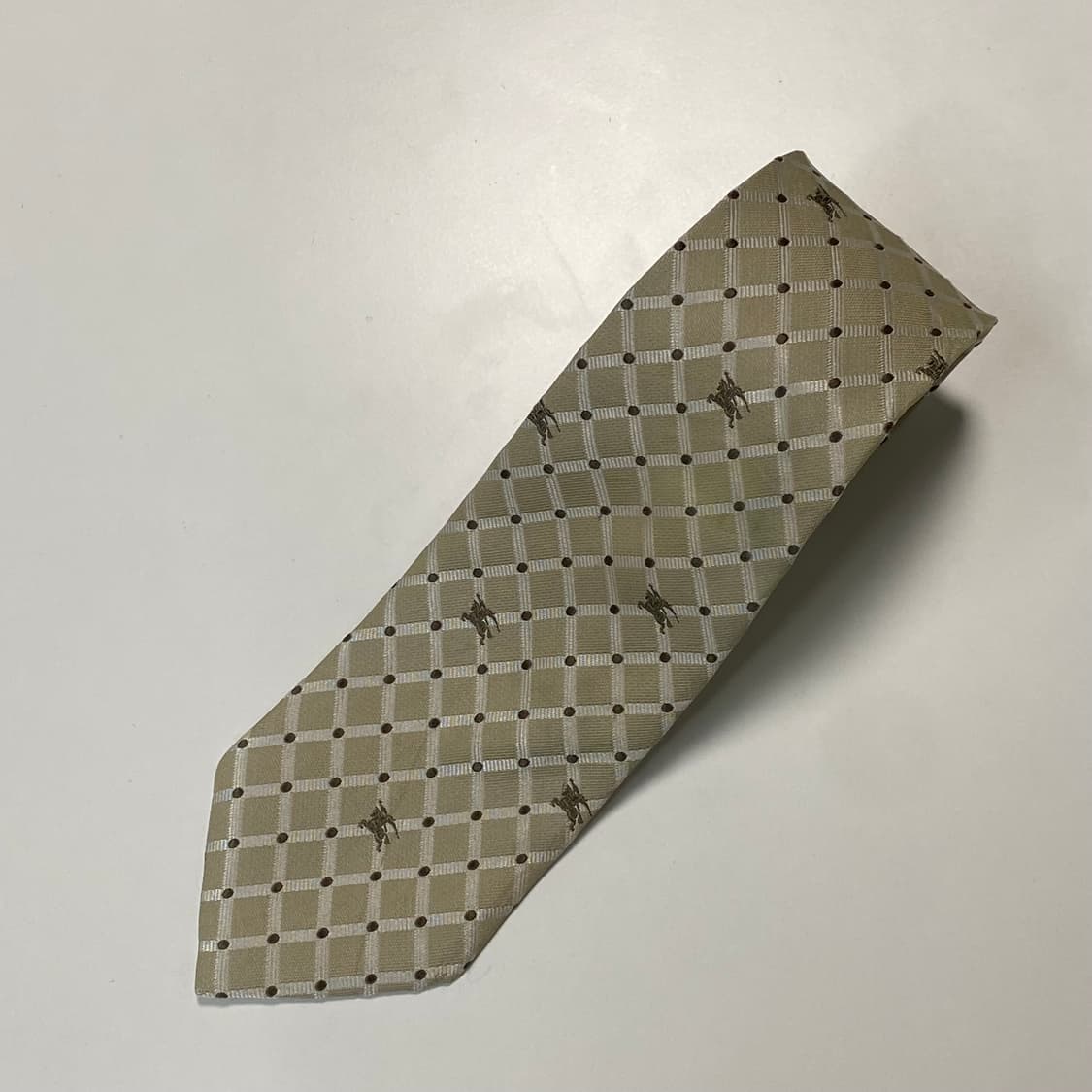 버버리 모노그램 명품 정품 넥타이 (Burberry) 8.3cm 상품이미지4