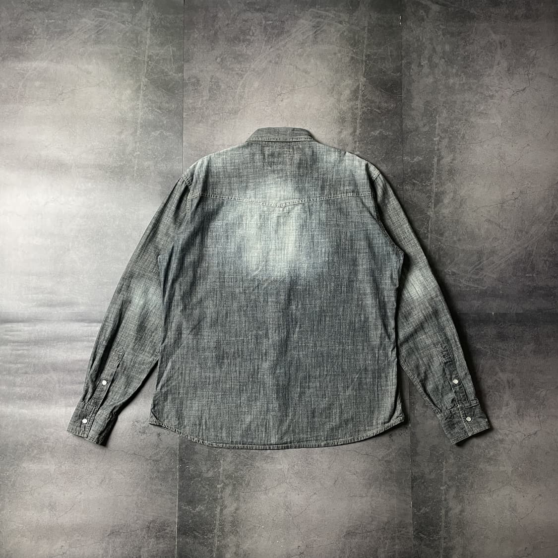 PAPER DENIM & CLOTH 그레이 데님 웨스턴셔츠 A00486 상품이미지6