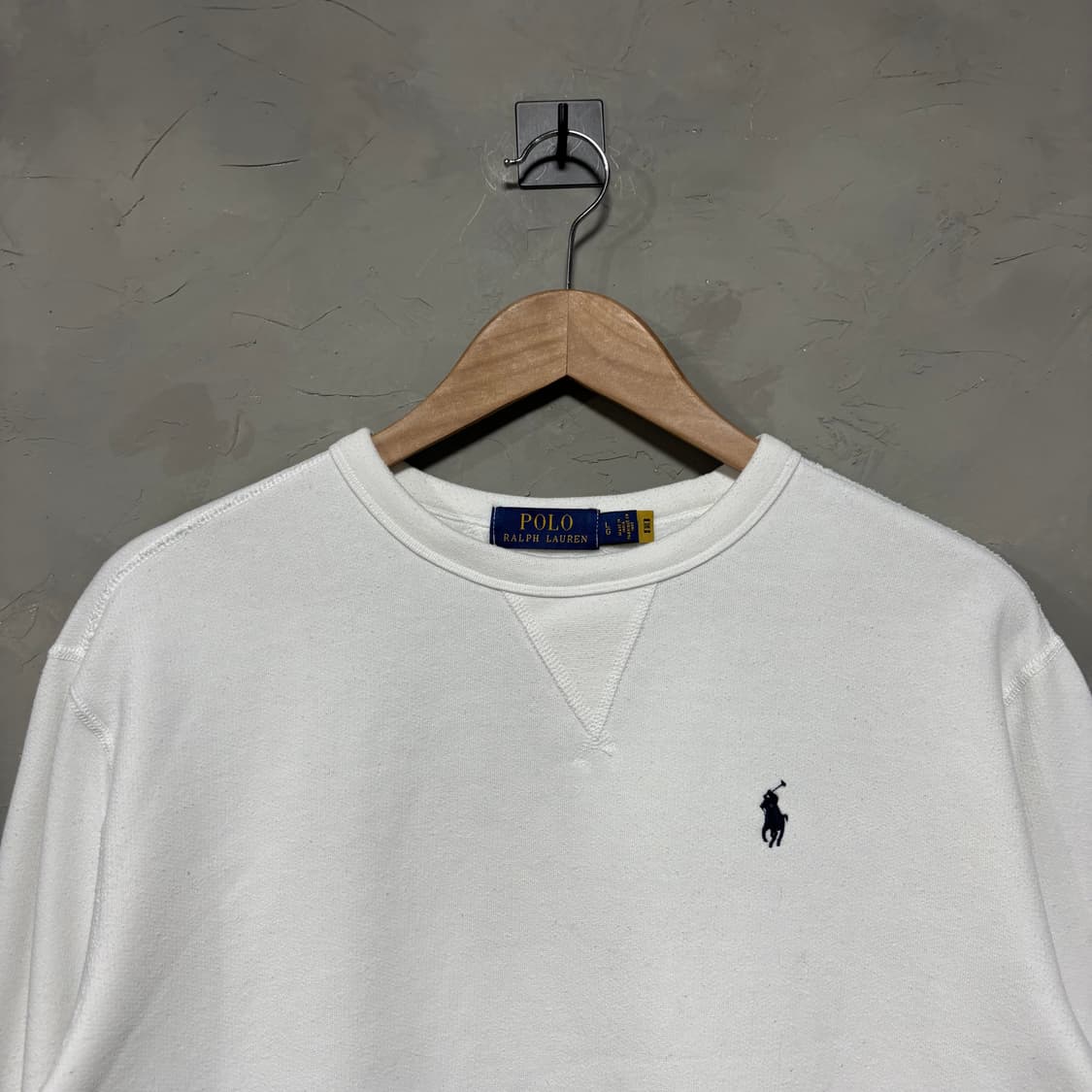 폴로 랄프로렌 신형 맨투맨 화이트 상품이미지2