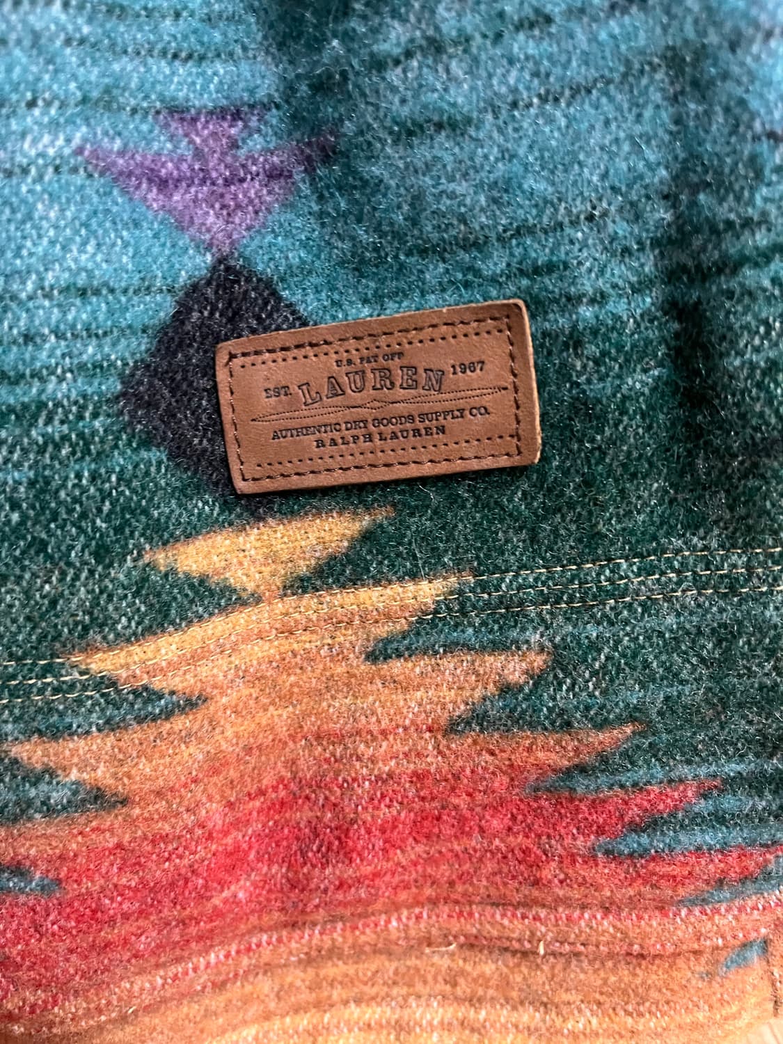 90’s 랄프로렌 나바호 사우스웨스턴 콘초 코트자켓 상품이미지4