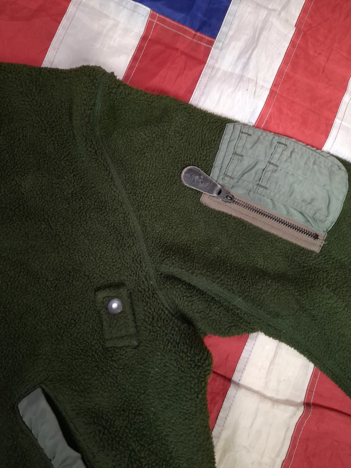 오리지날 캡클로징사 폴라텍 후리스 MA-1 항공자켓 상품이미지4