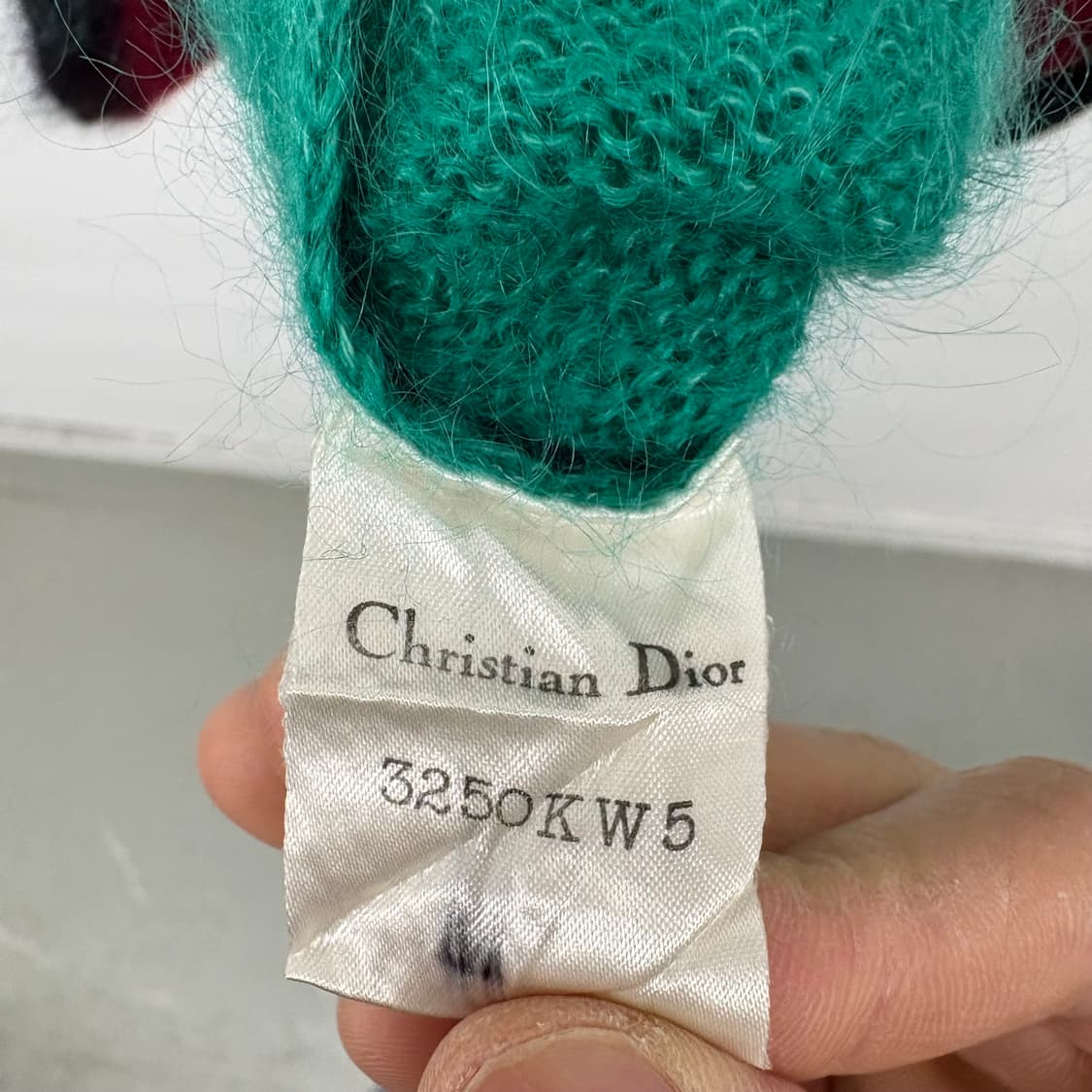 크리스찬 디올 블록 패턴 니트 여M 상품이미지7