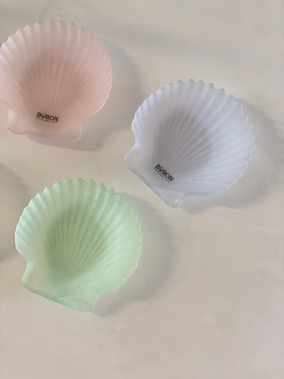Hirota glass japan 유리그릇 세트 조개쉘 상품이미지5