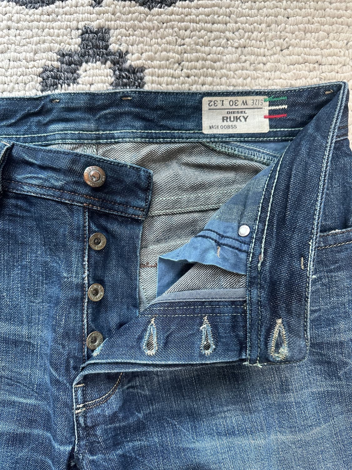 DIESEL ZATHAN Bootcut Denim 상품이미지4