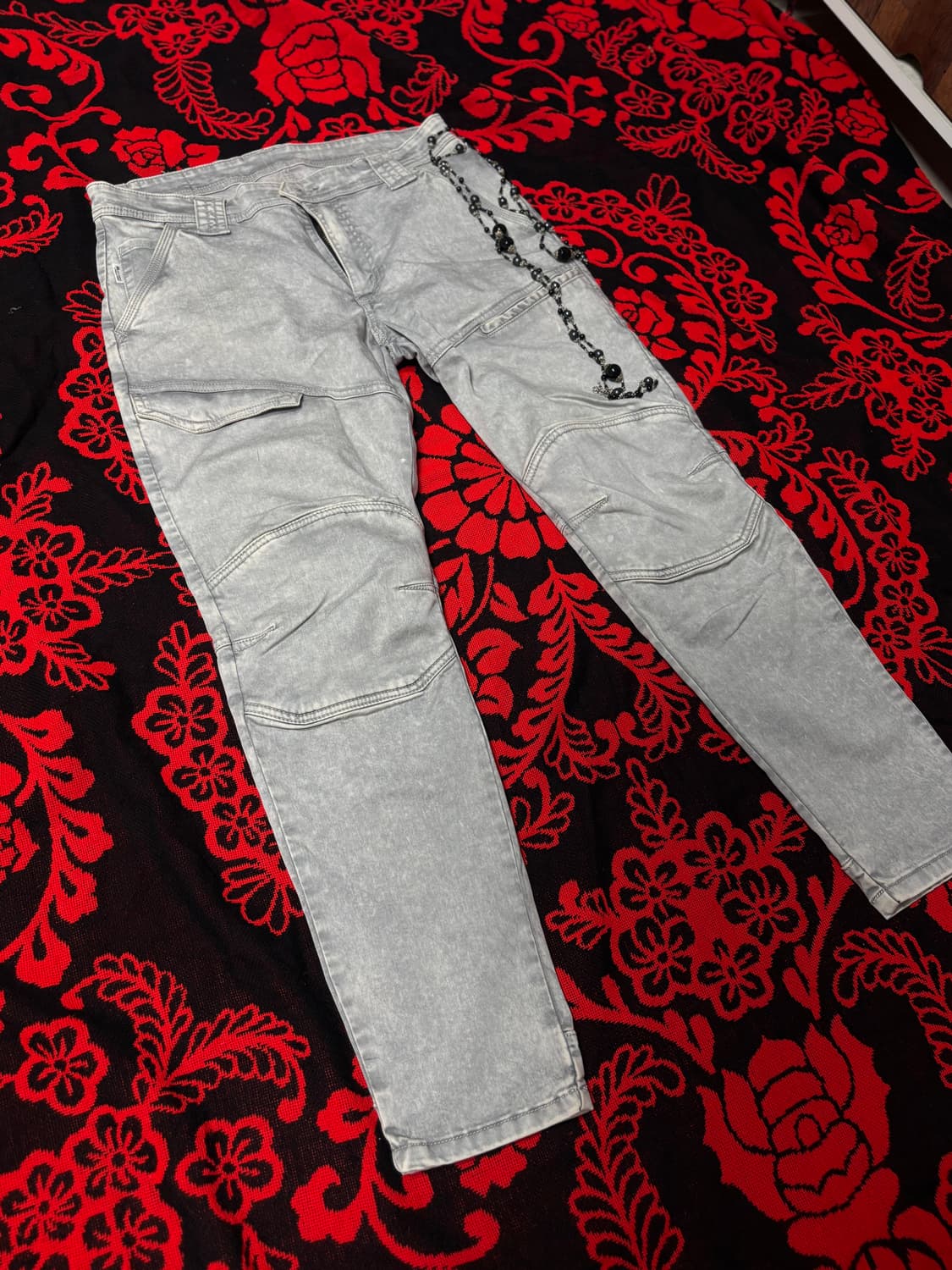 Y2K punk rider cargo pants 상품이미지2