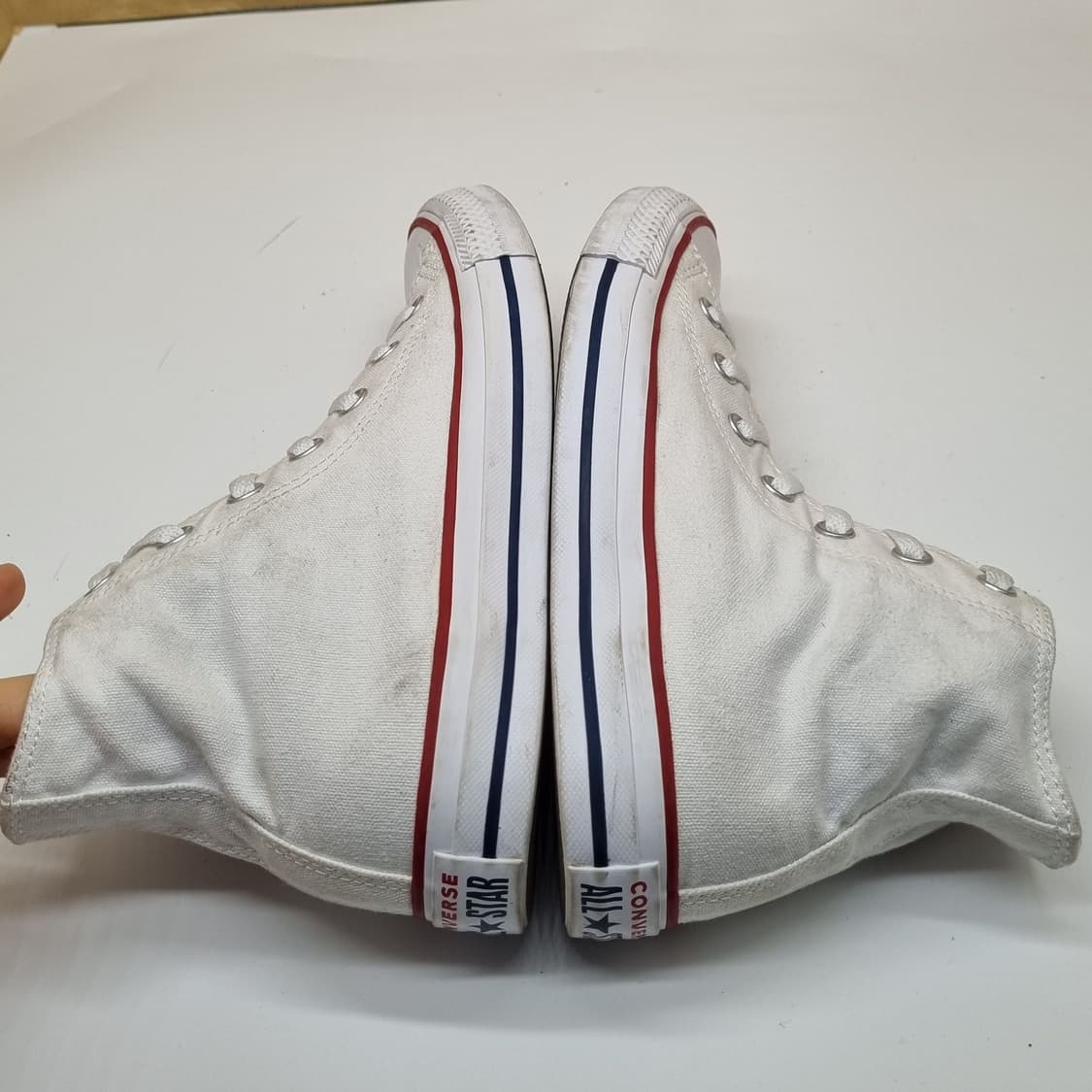 컨버스 척테일러 화이트 하이탑245. 상품이미지5