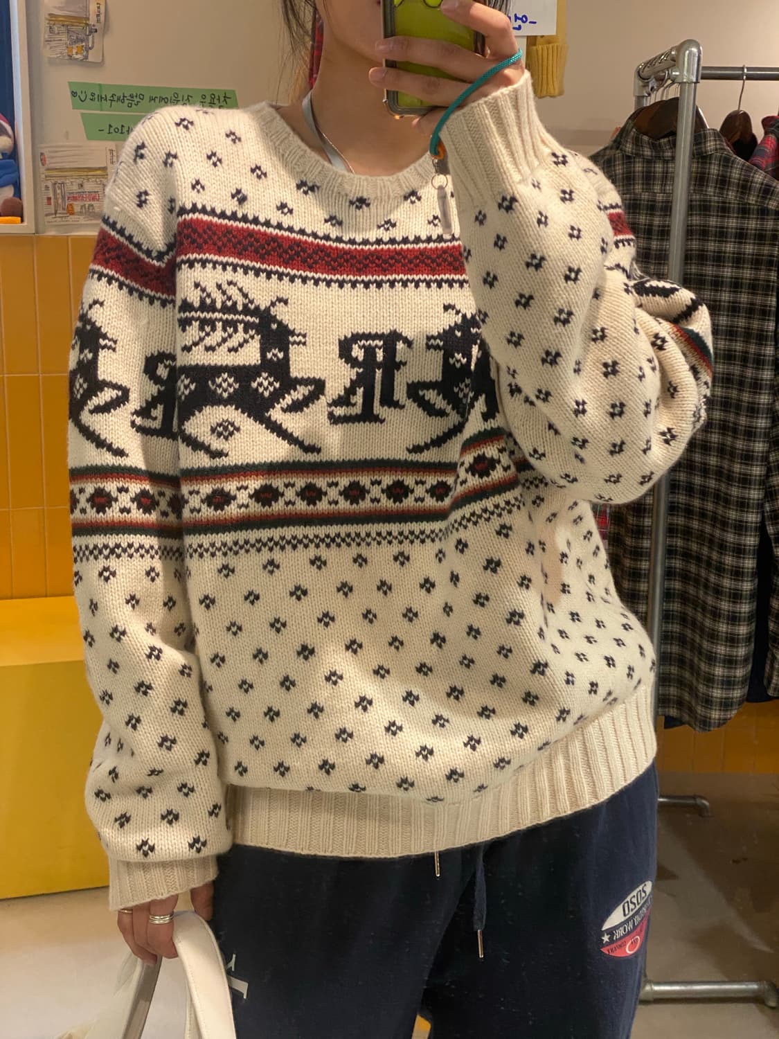 폴로랄프로렌 노르딕 스웨터(핸드니트) 상품이미지2